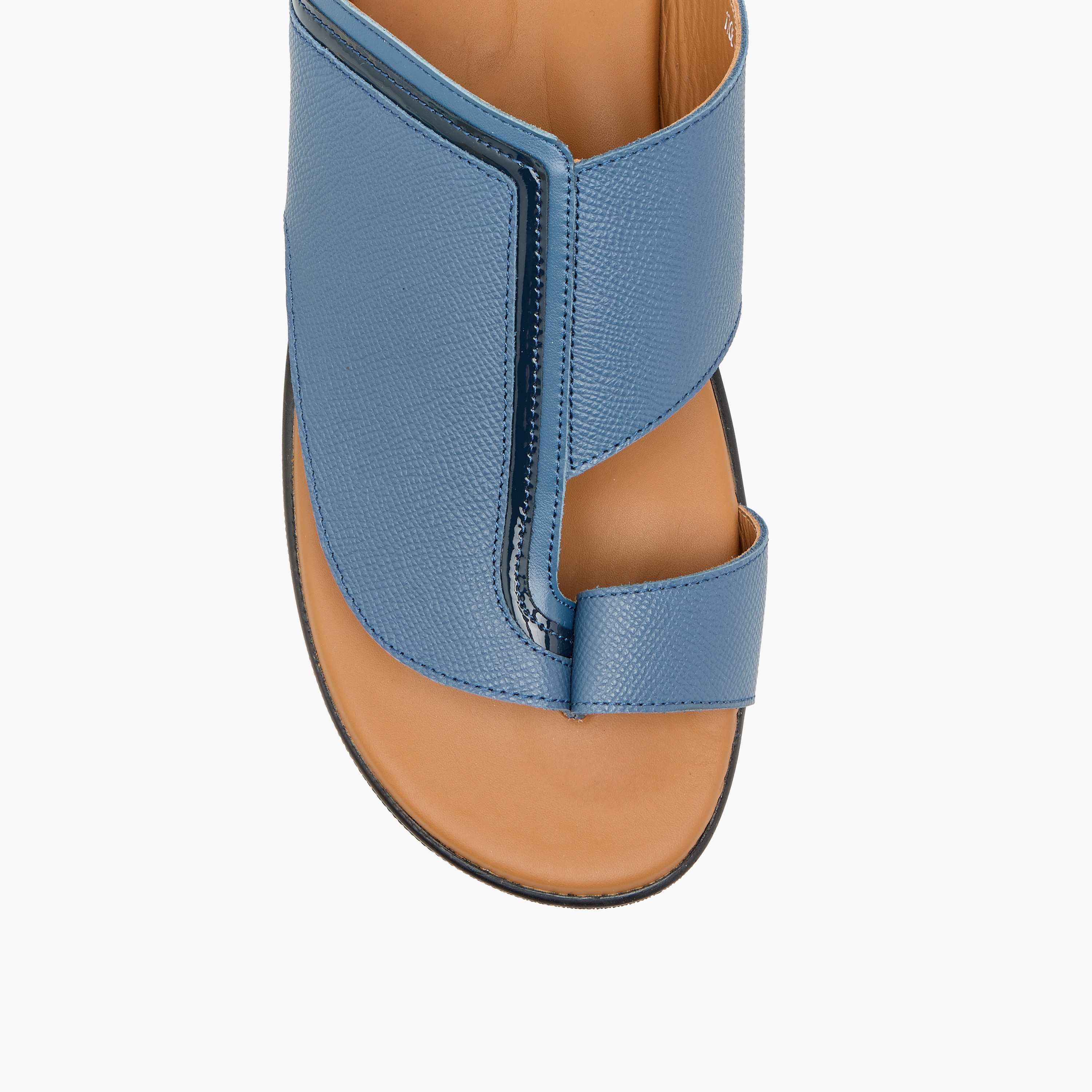Al Waha Panelled Slip-On Arabic Sandals with Toe Loop Detail-men-shoes-sandals-image-3