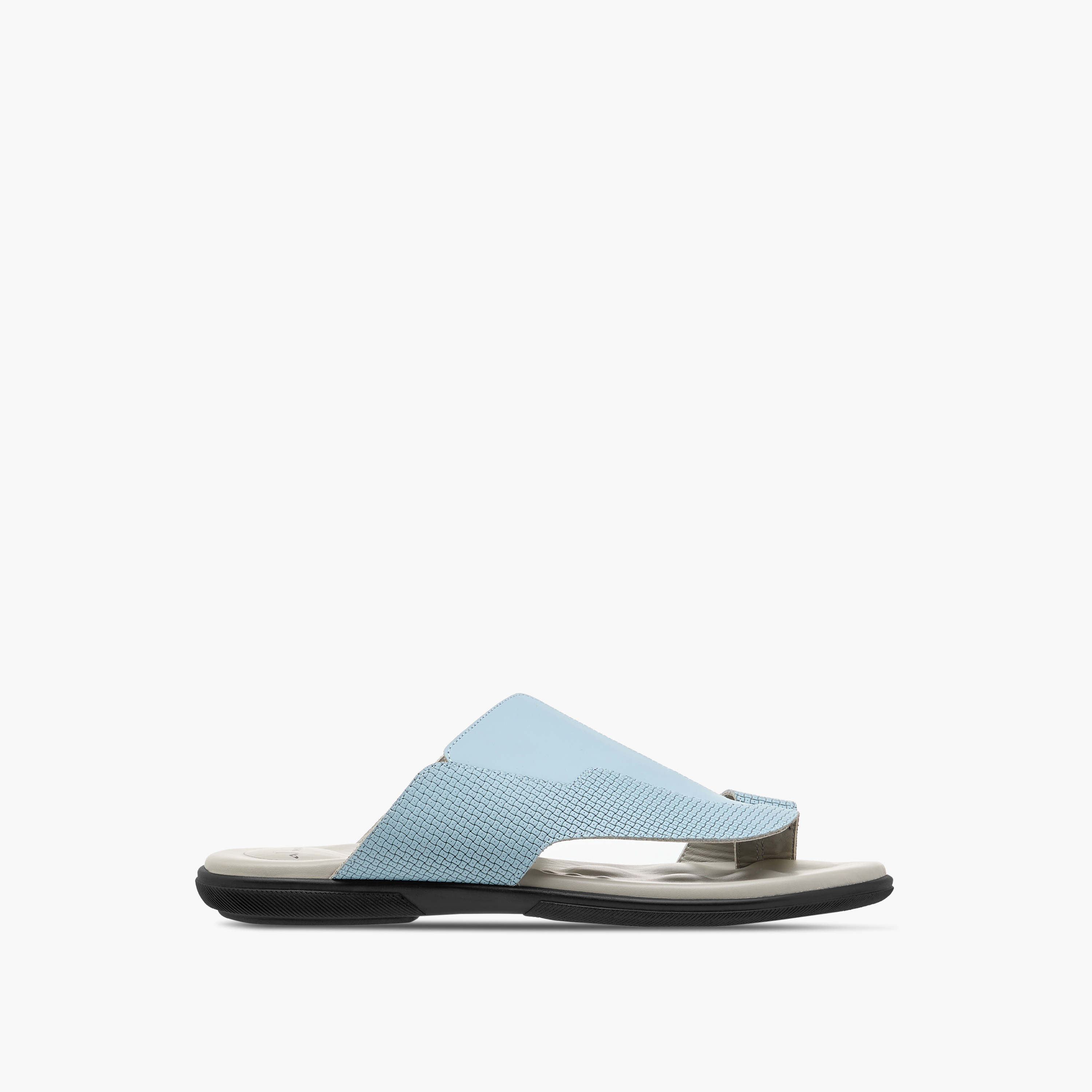 Al Waha Weave Textured Slip-On Arabic Sandals-men-shoes-sandals-image-2