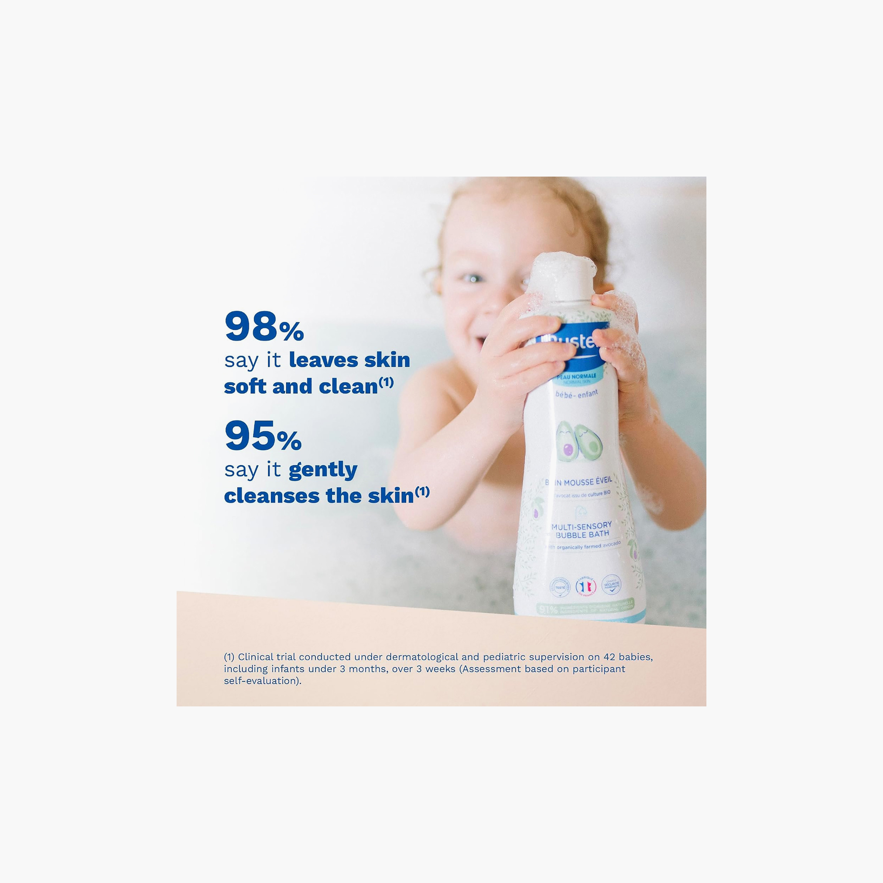 حمام رغوة متعدد الحواس بالأفوكادو المزروع عضوياً - 200 مل من موستيلا-baby-bathandcare-hairbodyskincare-bodywashandsoaps-image-6