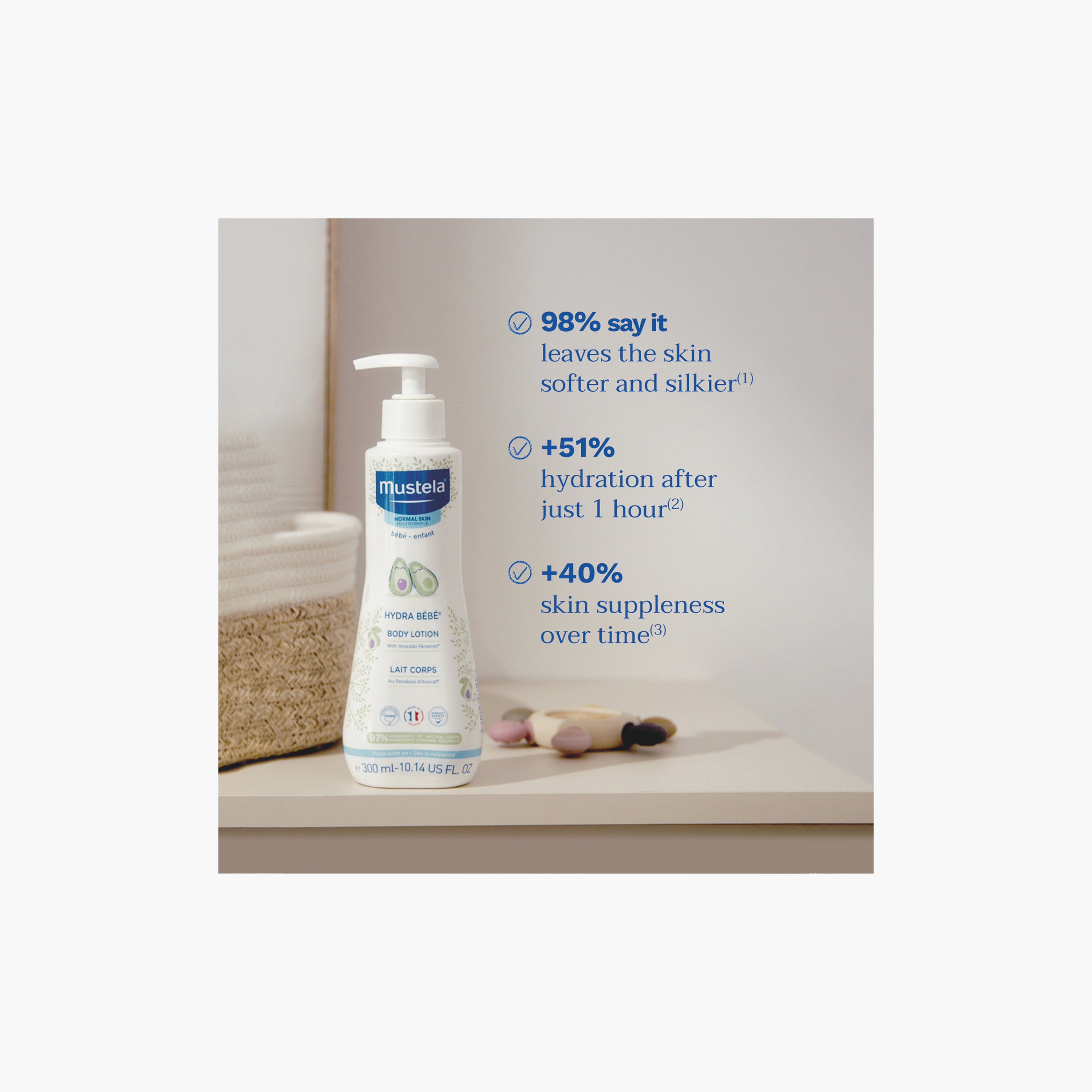 لوشن مرطب للجسم بالأفوكادو المزروع عضوياً 300 مل من موستيلا-baby-bathandcare-hairbodyskincare-lotionsandcreams-image-5