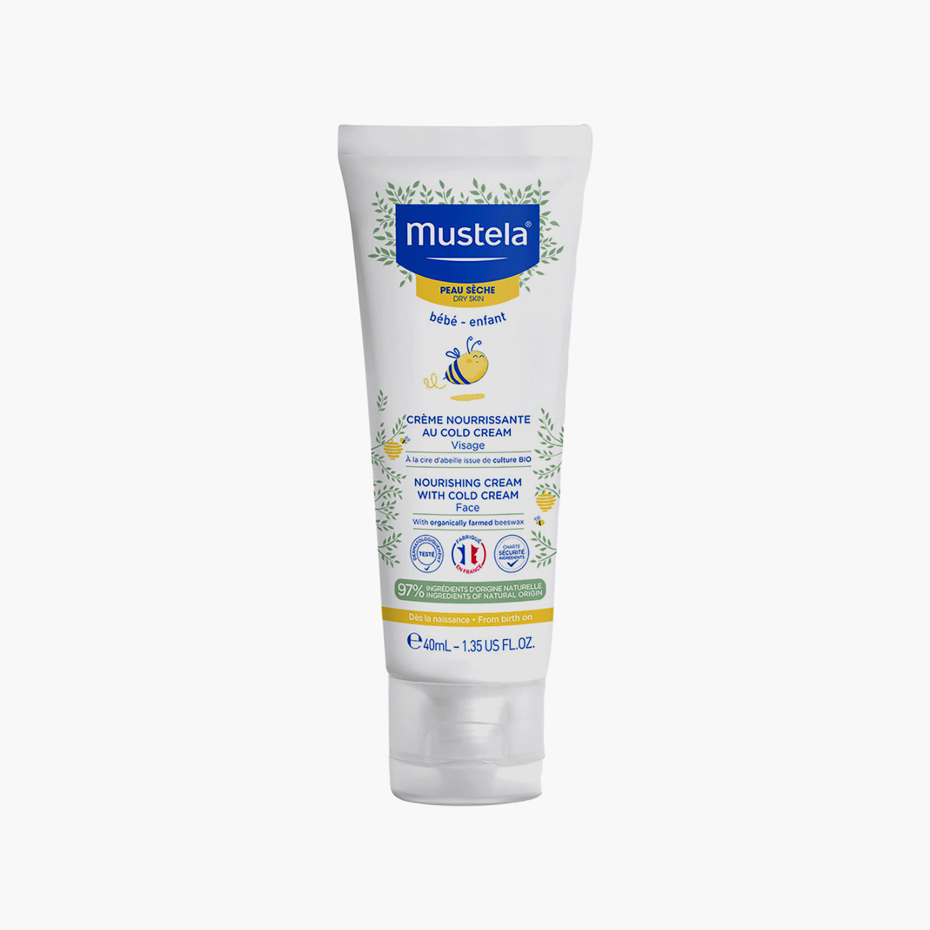 كريم مغذي بالكولد كريم للوجه 40 مل من موستيلا-baby-bathandcare-hairbodyskincare-lotionsandcreams-image-1
