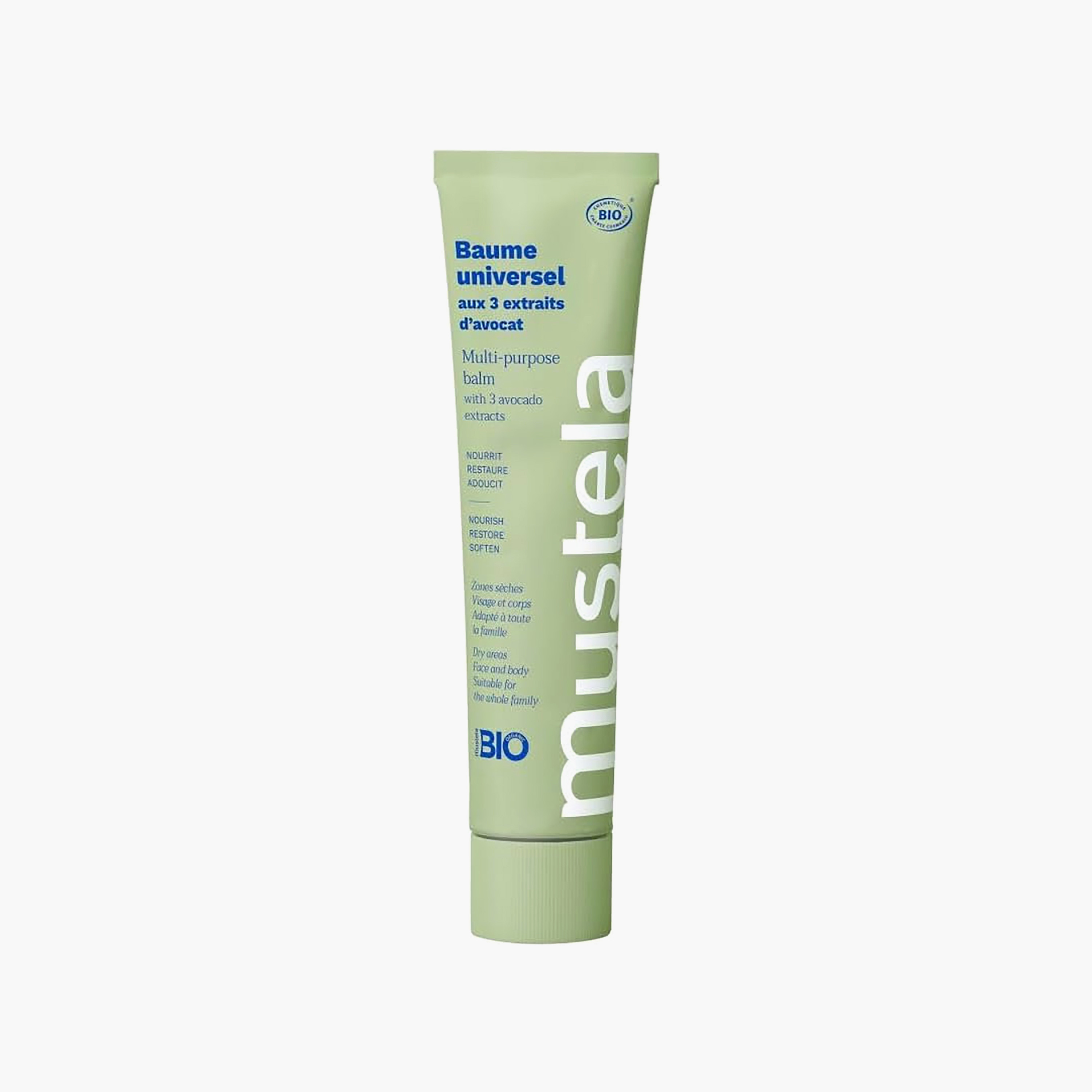 بلسم متعدد الاستخدامات بـ 3 خلاصات أفوكادو 75 مل من موستيلا-baby-bathandcare-hairbodyskincare-lotionsandcreams-image-1