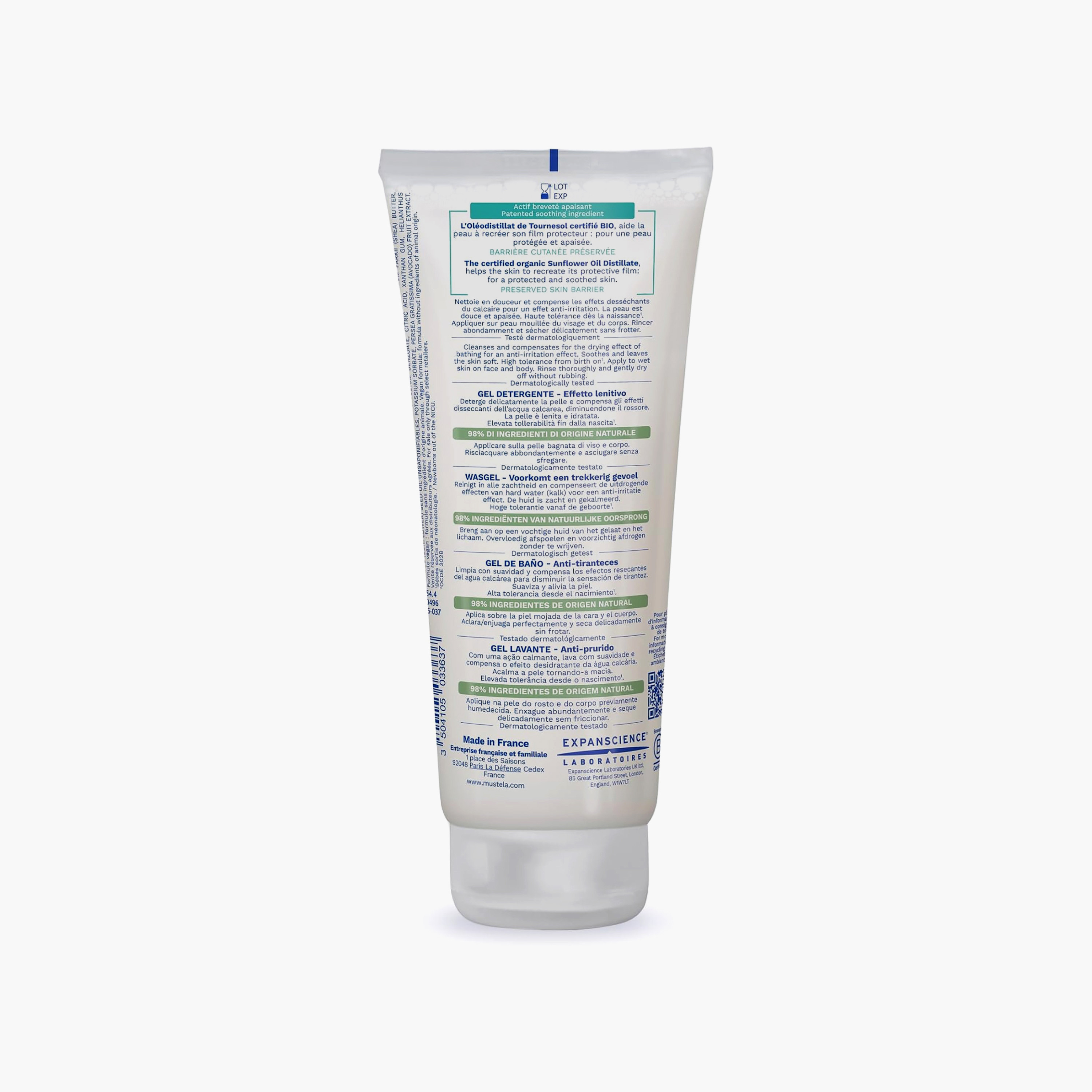 جل منظف ستيلاتوبيا للأطفال 200 مل من موستيلا-baby-bathandcare-hairbodyskincare-bodywashandsoaps-image-2