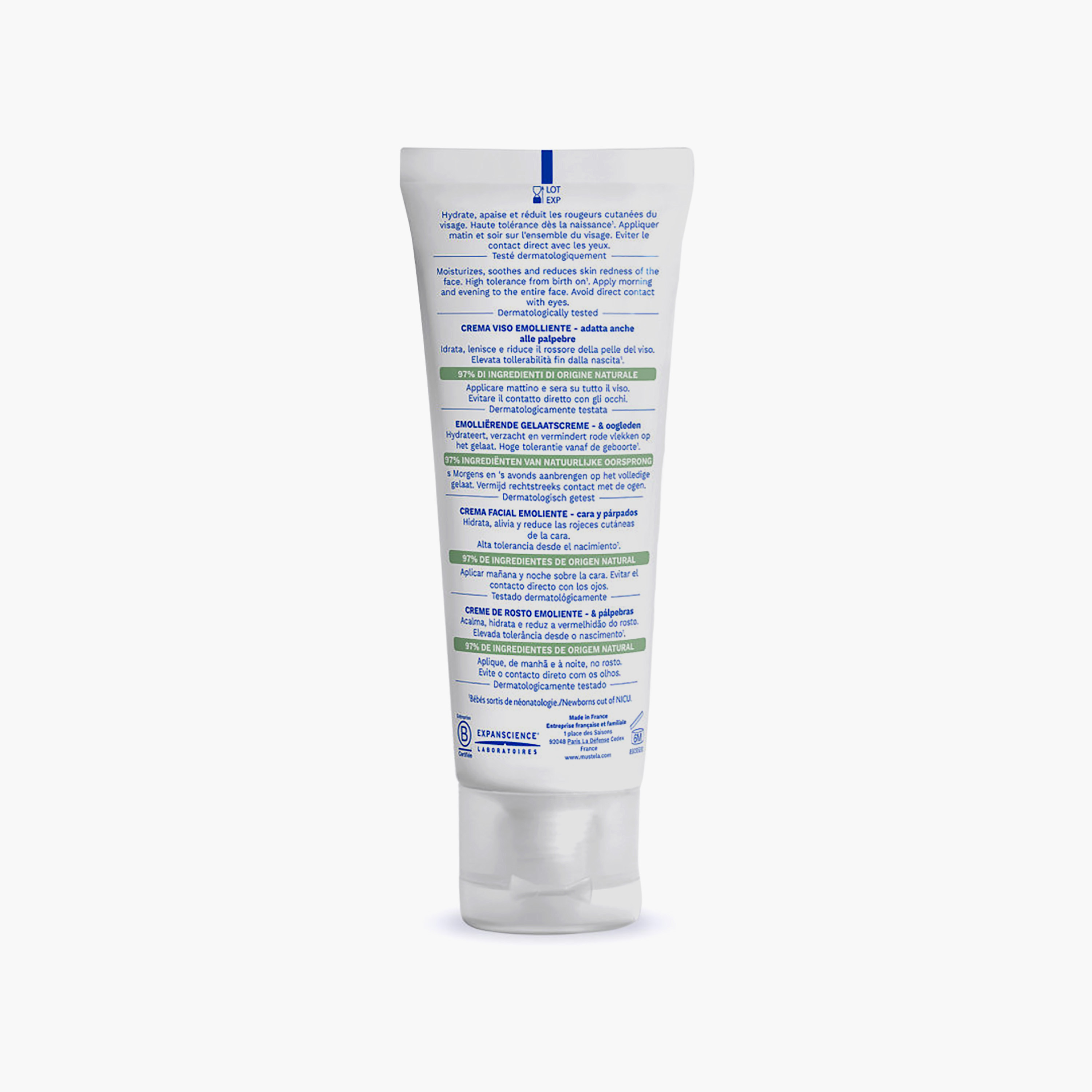 كريم ملطف للوجه والجفون 40 مل من موستيلا ستيلاتوبيا-baby-bathandcare-hairbodyskincare-lotionsandcreams-image-2