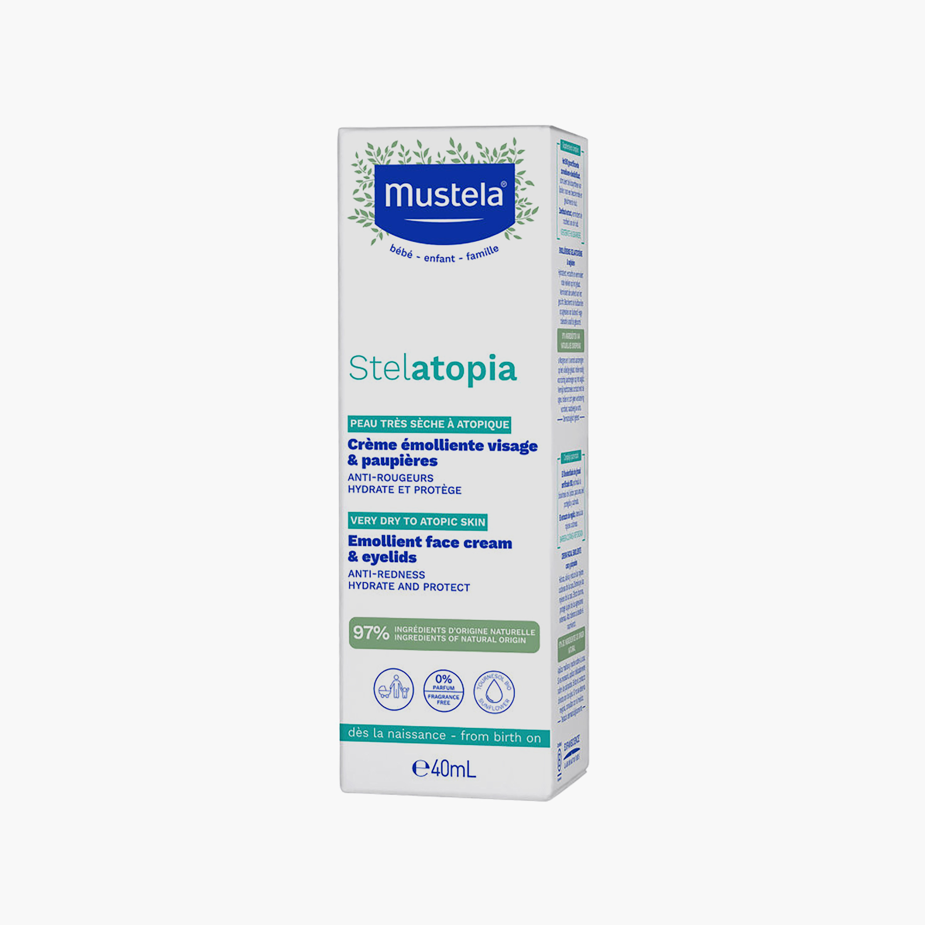 كريم ملطف للوجه والجفون 40 مل من موستيلا ستيلاتوبيا-baby-bathandcare-hairbodyskincare-lotionsandcreams-image-3