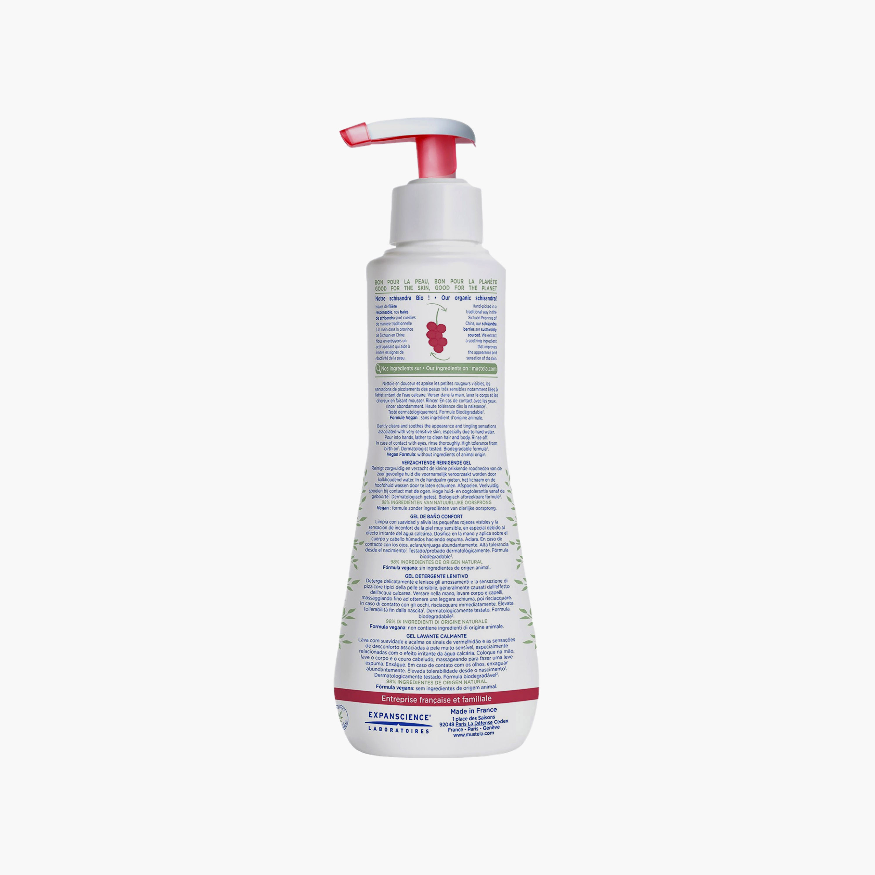 جل تنظيف ملطف للشعر والجسم 300 مل من موستيلا-baby-bathandcare-hairbodyskincare-bodywashandsoaps-image-3