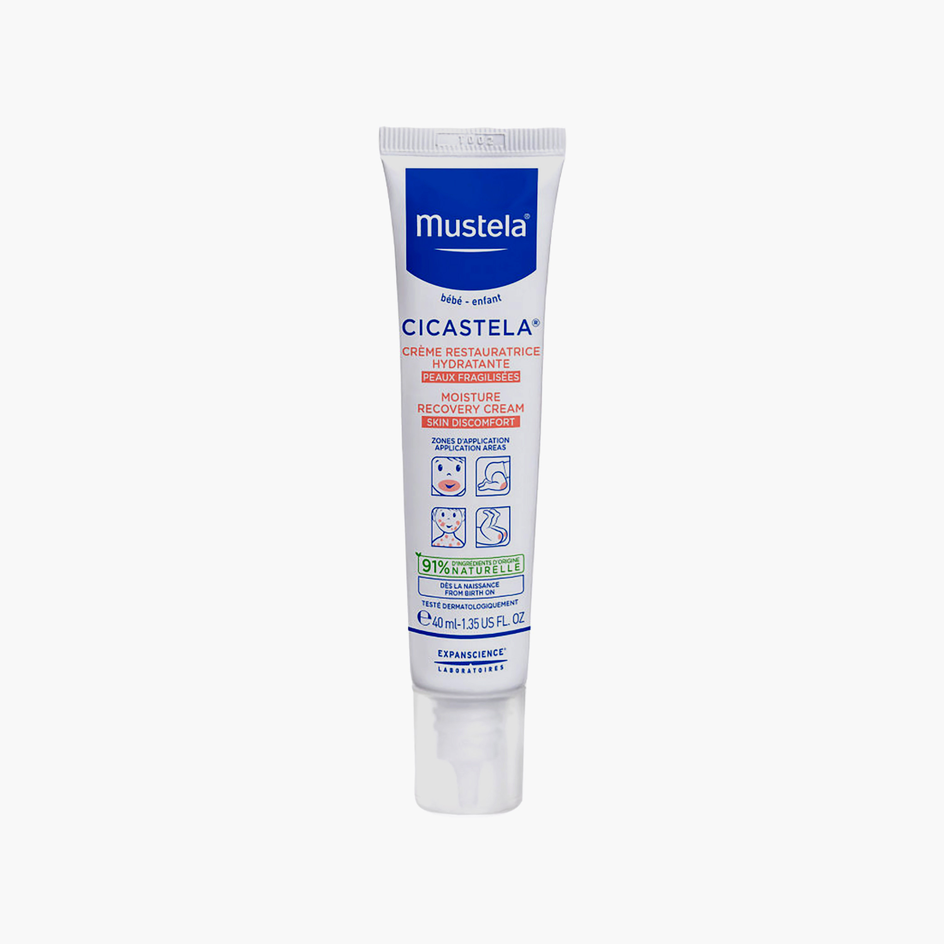 كريم ترطيب وإصلاح البشرة سيكاستيلا 40 مل من موستيلا-baby-bathandcare-hairbodyskincare-lotionsandcreams-image-1
