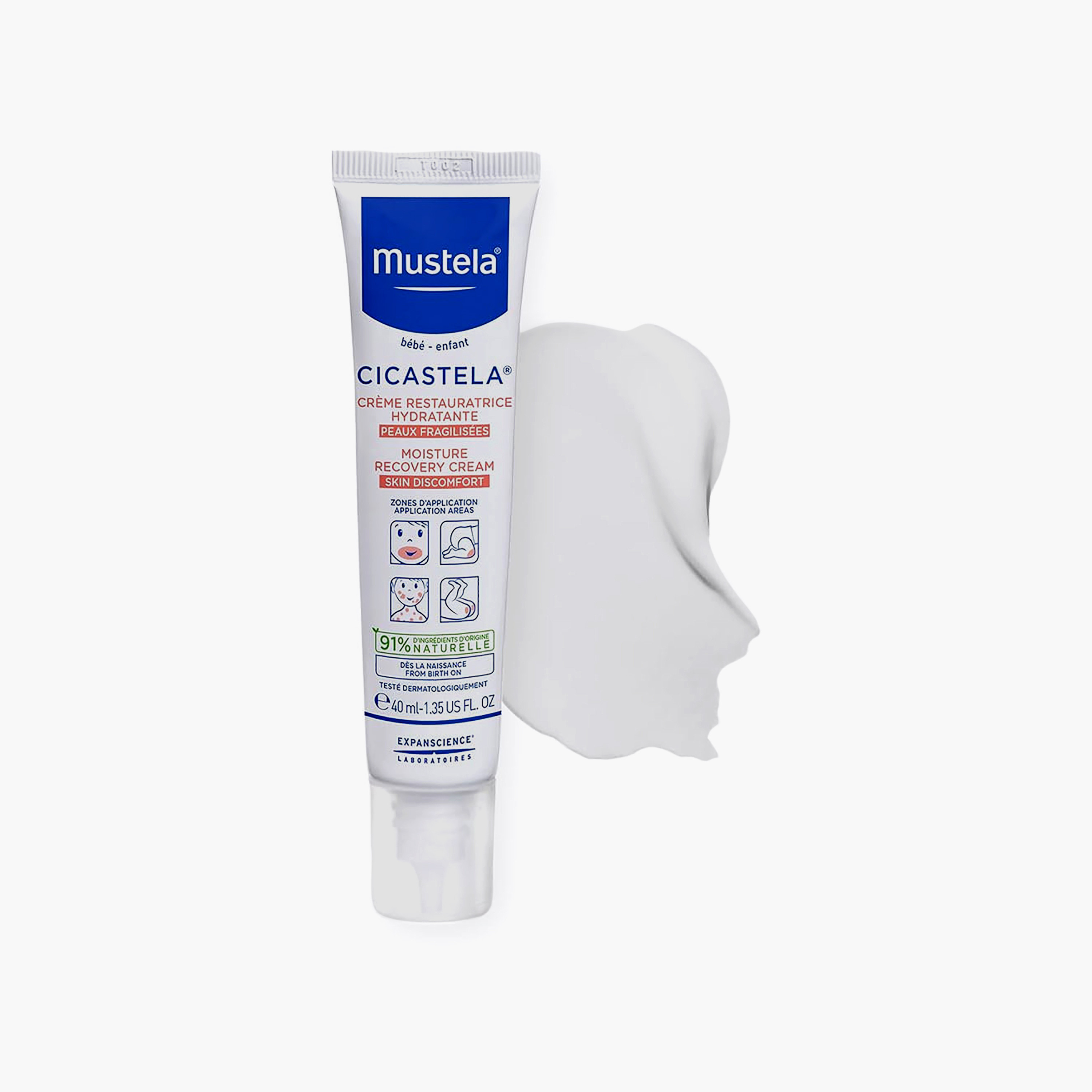 كريم ترطيب وإصلاح البشرة سيكاستيلا 40 مل من موستيلا-baby-bathandcare-hairbodyskincare-lotionsandcreams-image-2