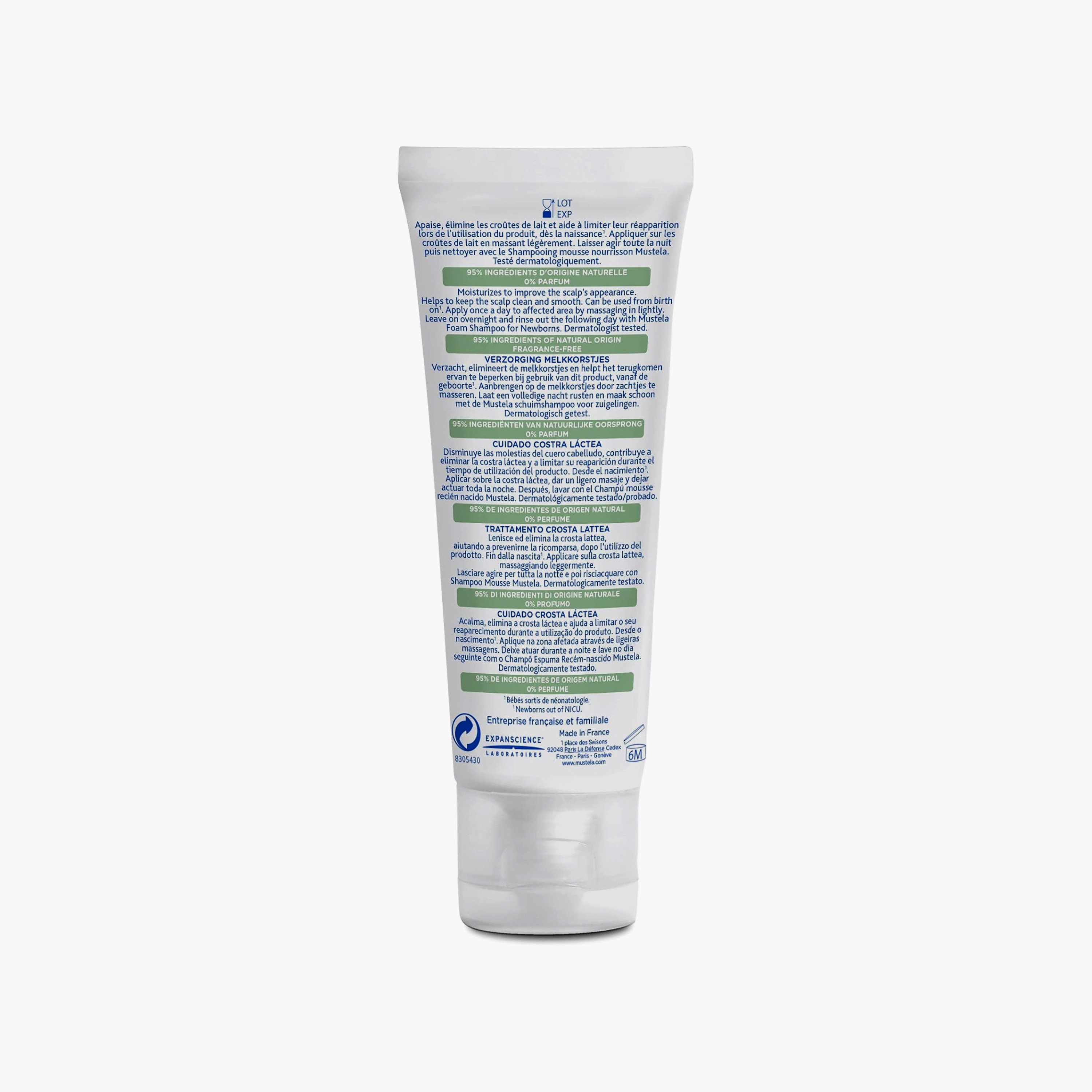 كريم قشرة الرأس بعديدات الفينول من الأفوكادو - 40 مل من موستيلا-baby-bathandcare-hairbodyskincare-lotionsandcreams-image-3