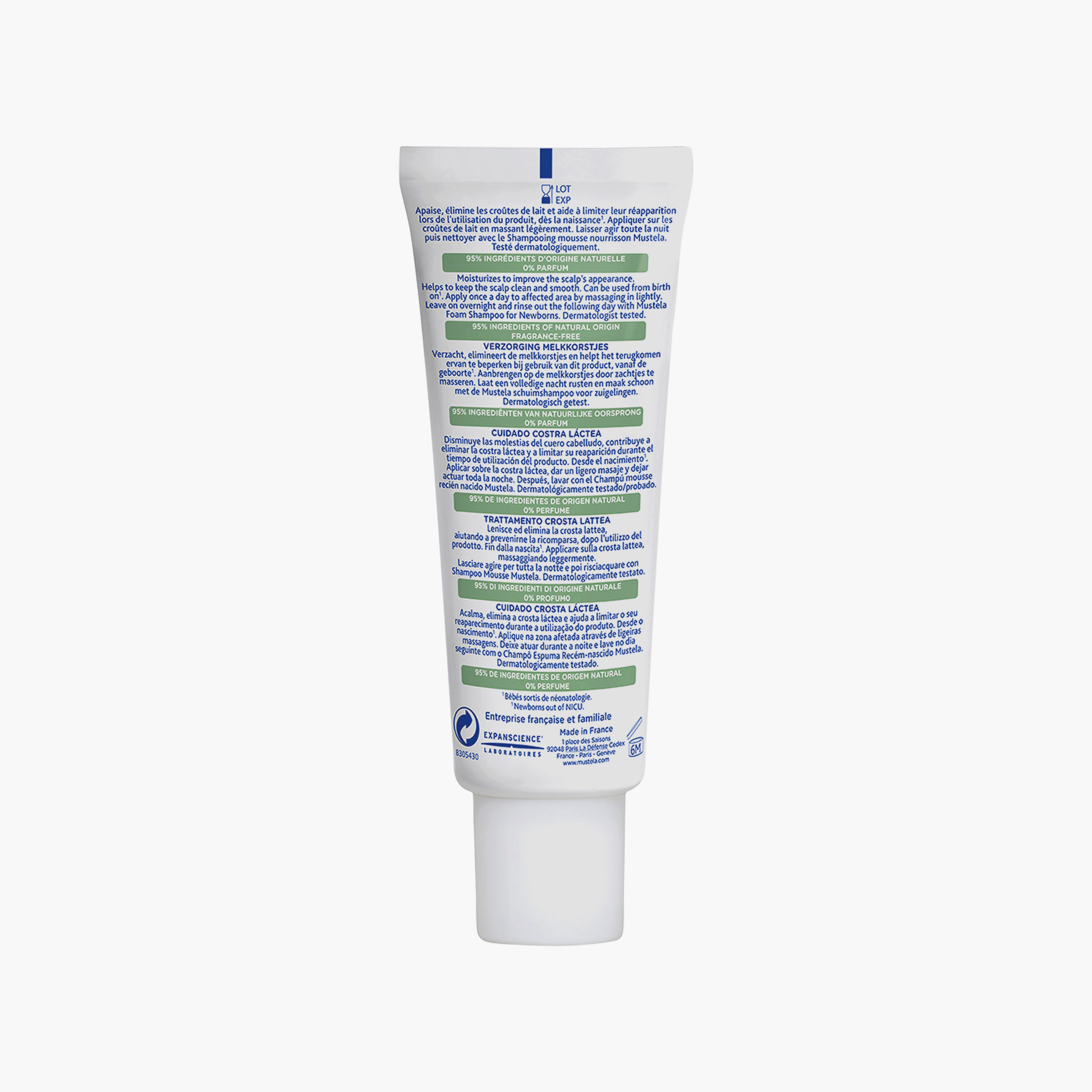 كريم قشرة الرأس بعديدات الفينول من الأفوكادو - 40 مل من موستيلا-baby-bathandcare-hairbodyskincare-lotionsandcreams-image-4
