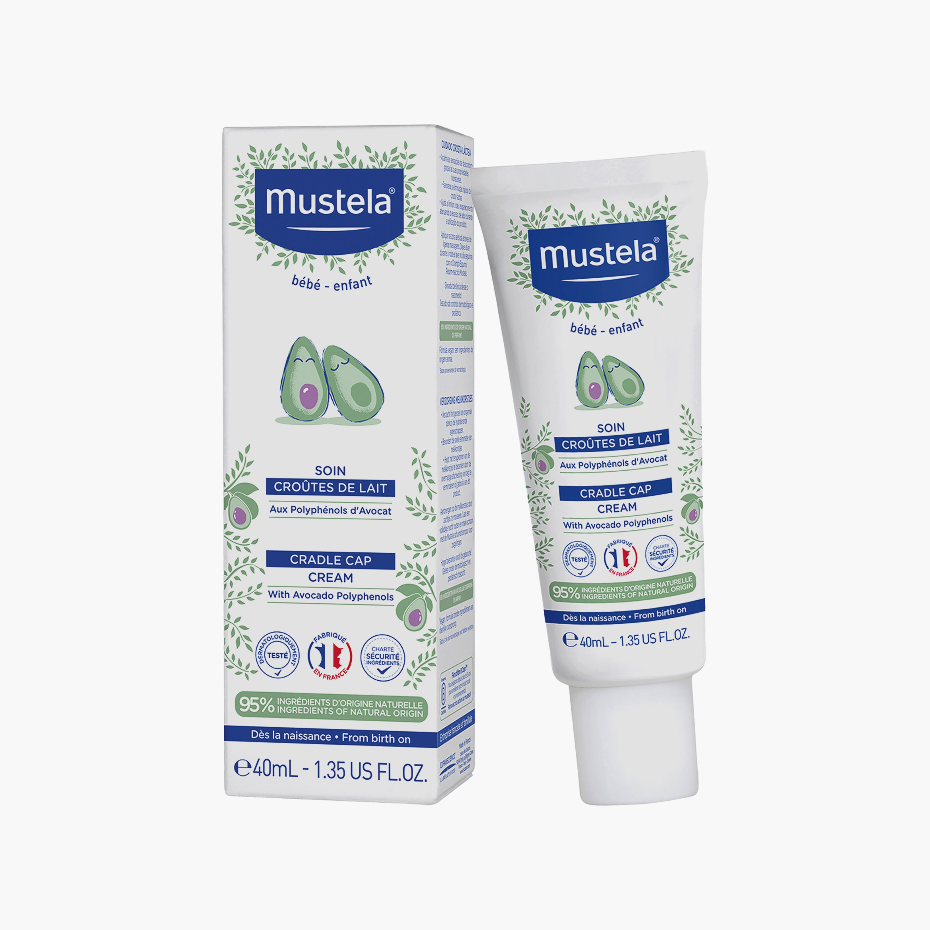 كريم قشرة الرأس بعديدات الفينول من الأفوكادو - 40 مل من موستيلا-baby-bathandcare-hairbodyskincare-lotionsandcreams-image-5