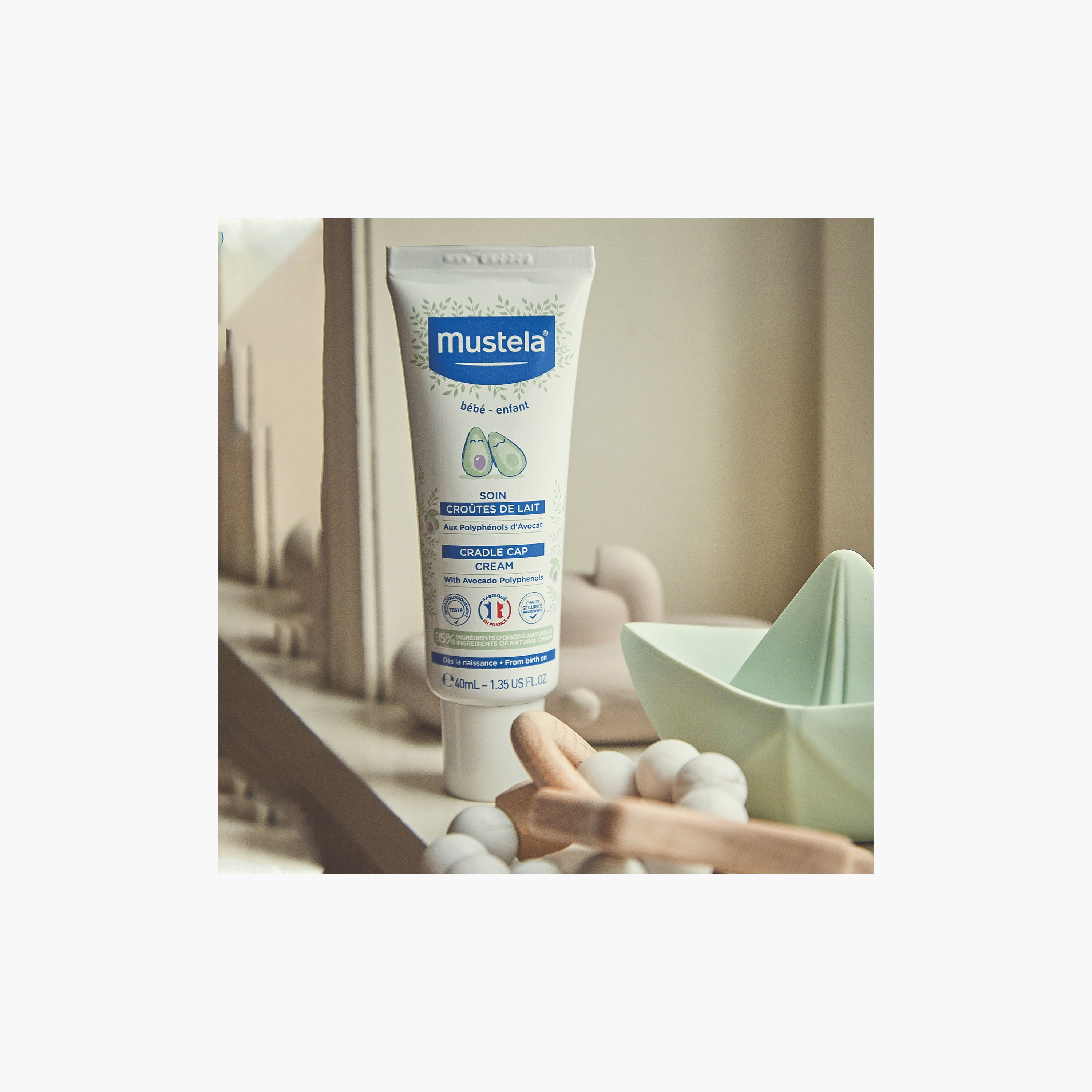 كريم قشرة الرأس بعديدات الفينول من الأفوكادو - 40 مل من موستيلا-baby-bathandcare-hairbodyskincare-lotionsandcreams-image-6