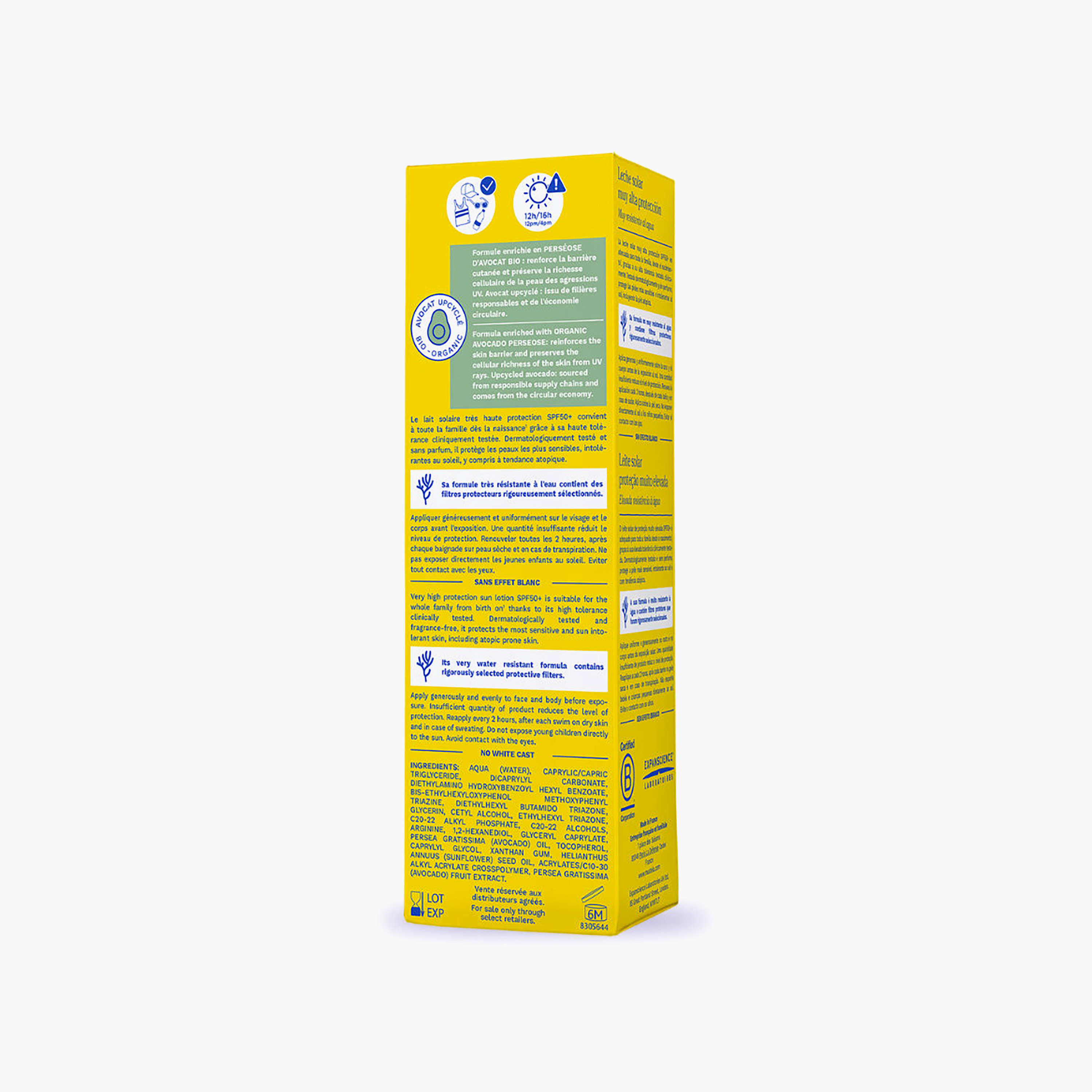 لوشن حماية عالية من الشمس بعامل حماية SPF 50+ مقاوم جداً للماء 40 مل من موستيلا-baby-bathandcare-hairbodyskincare-sunscreen-image-4