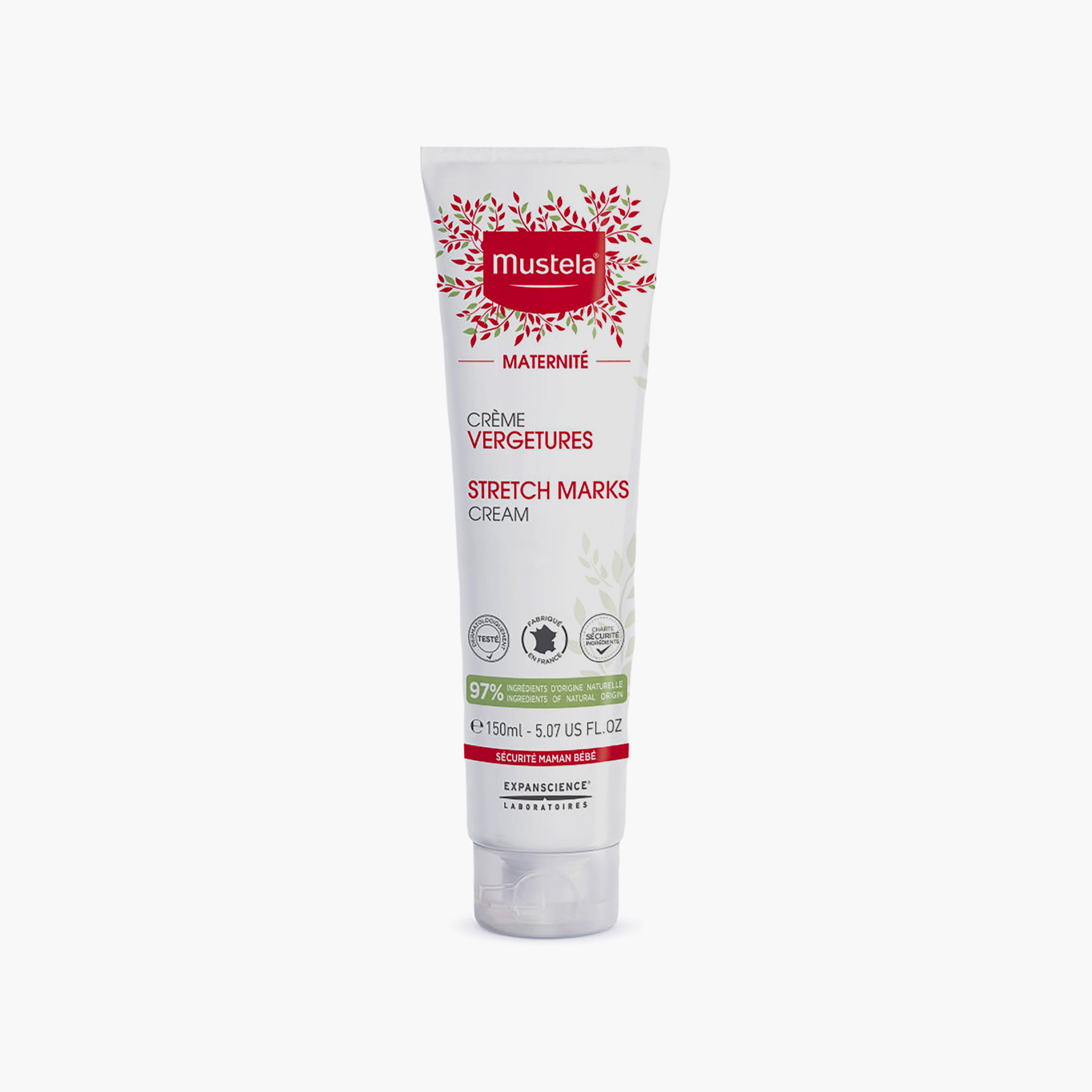 كريم علامات التمدد 3 في 1 - 150 مل من موستيلا-baby-bathandcare-hairbodyskincare-lotionsandcreams-image-1