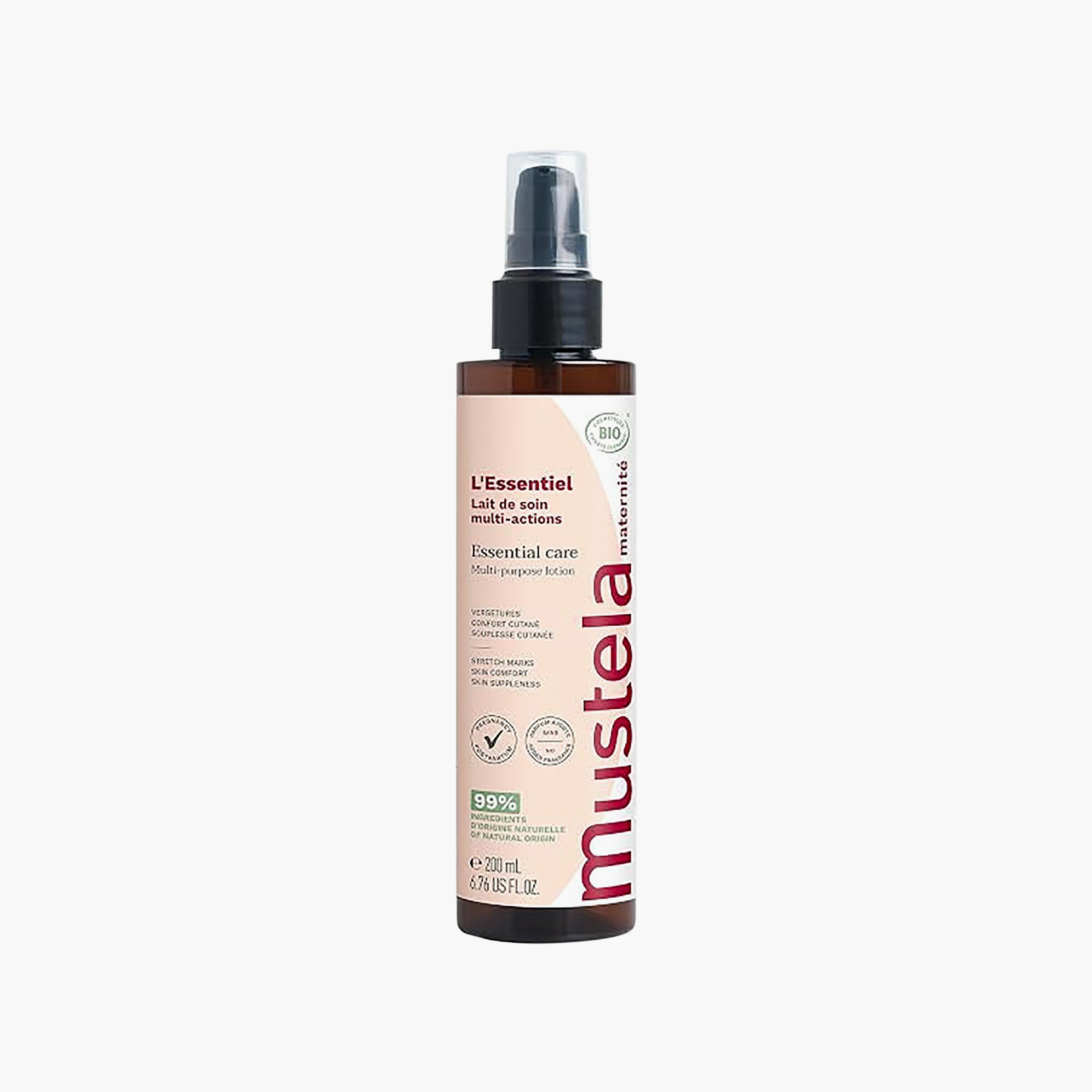 لوشن متعدد الاستخدامات بيو إسنشال كير 200 مل من موستيلا-baby-bathandcare-hairbodyskincare-lotionsandcreams-image-1