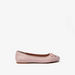 Celeste Women's Slip-On Round Toe Ballerina Shoes with Bow Accent-Women%27s Ballerinas-thumbnailMobile-0