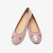 Celeste Women's Slip-On Round Toe Ballerina Shoes with Bow Accent-Women%27s Ballerinas-thumbnailMobile-3