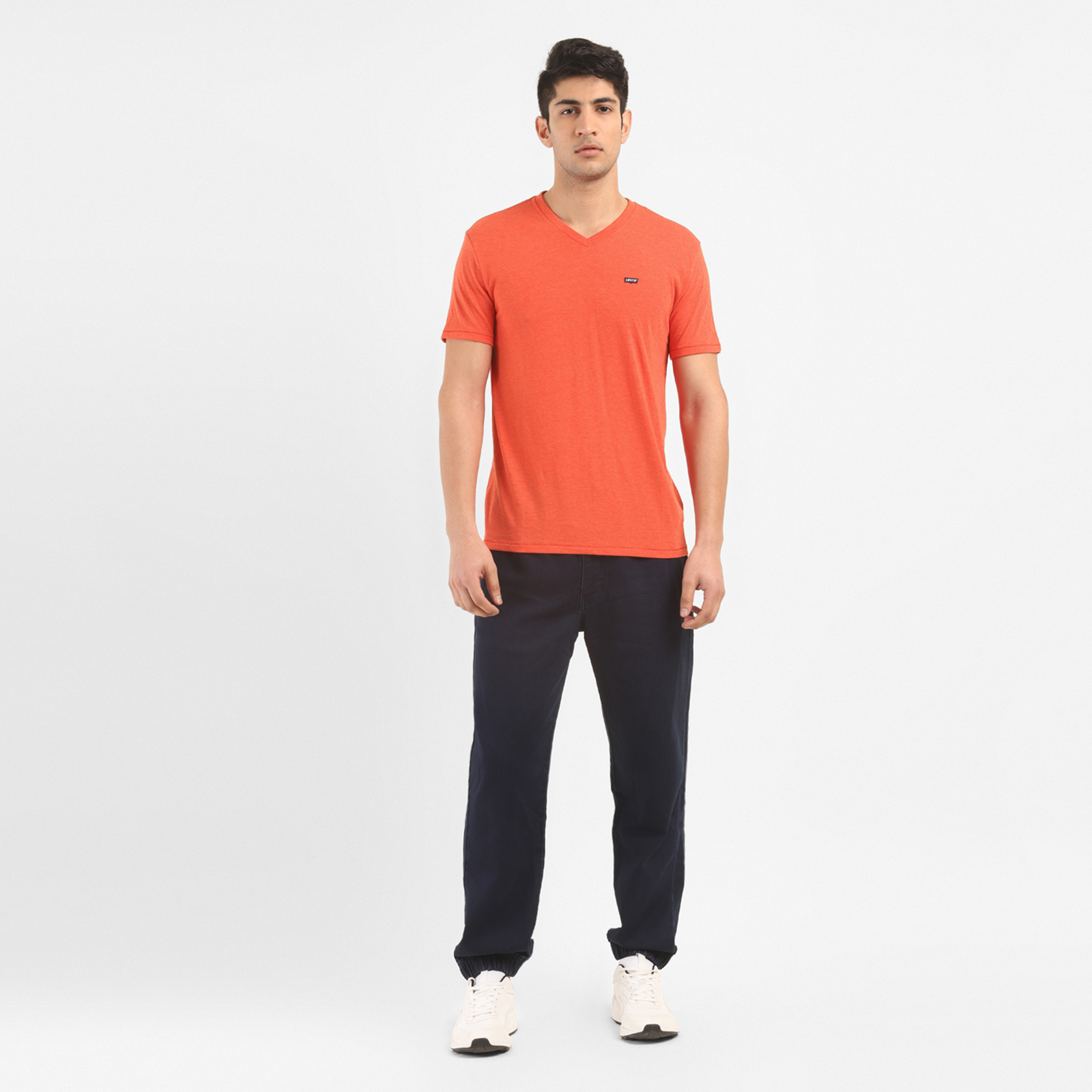 Levi's Men Red Solid Crew Neck Short Sleeves T-Shirt-men-clothing-tshirtsandpolos-tshirts-image-5