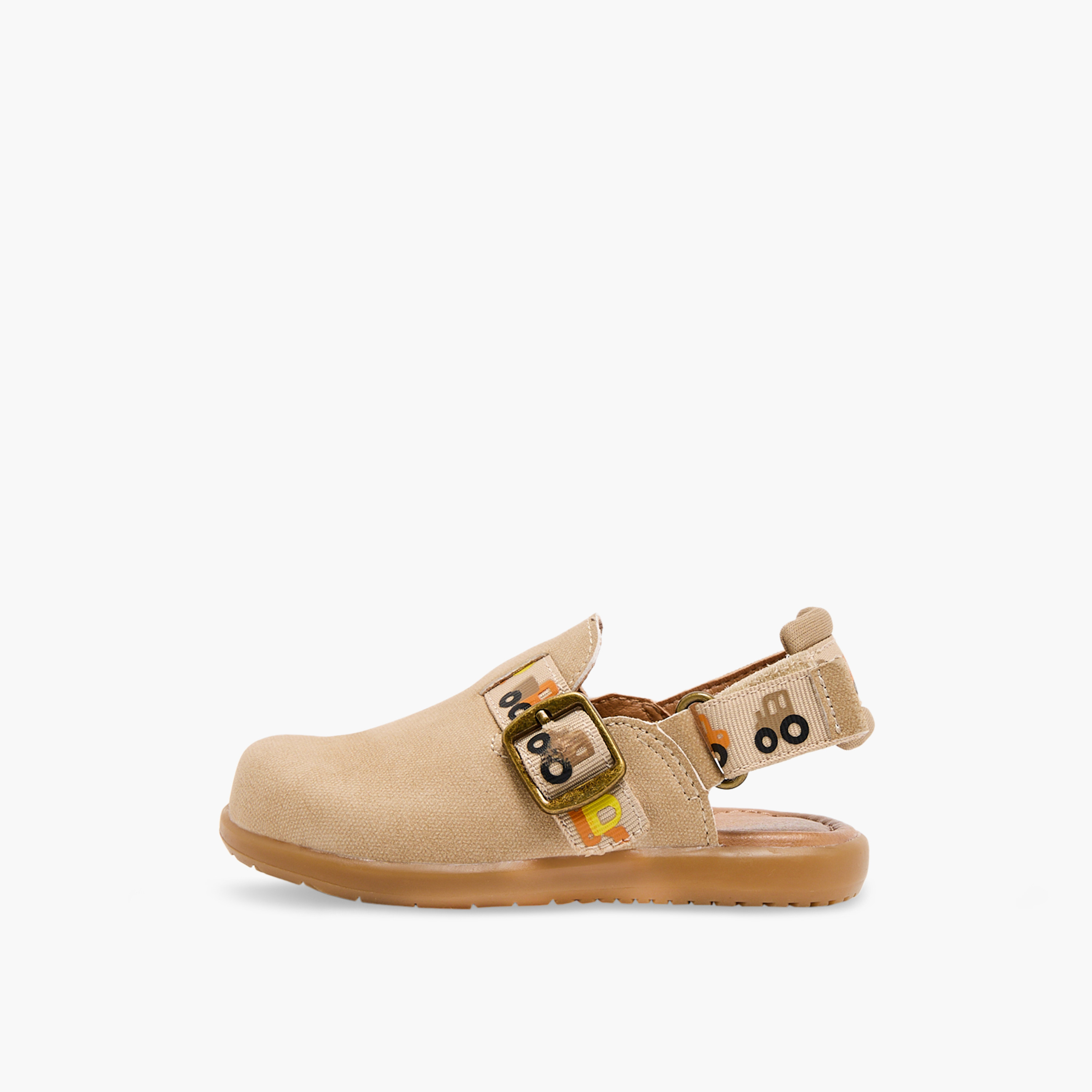 Barefeet Closed Toe Sandals with Vehicle Print-baby-boys-shoes-closedshoes-image-5