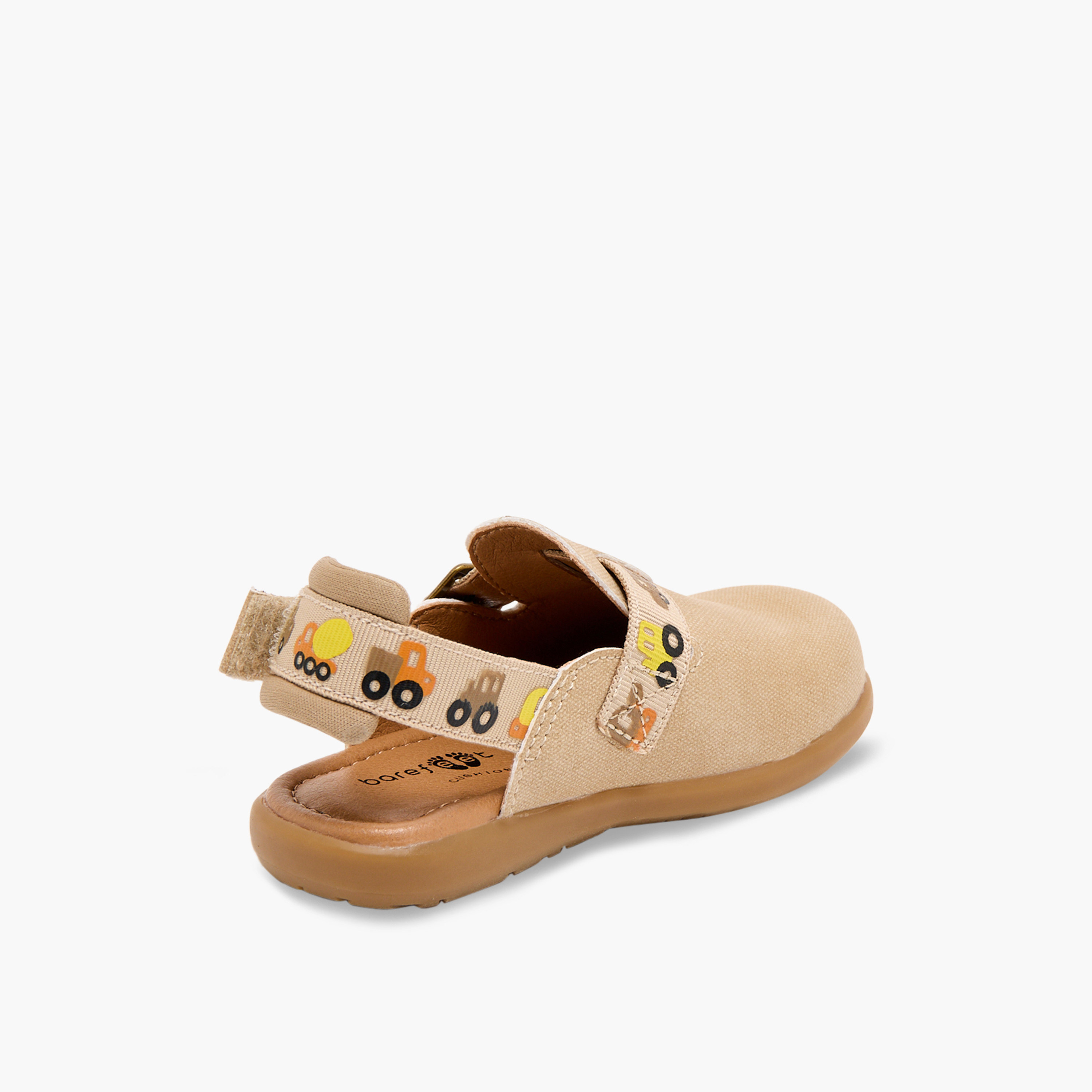 Barefeet Closed Toe Sandals with Vehicle Print-baby-boys-shoes-closedshoes-image-7