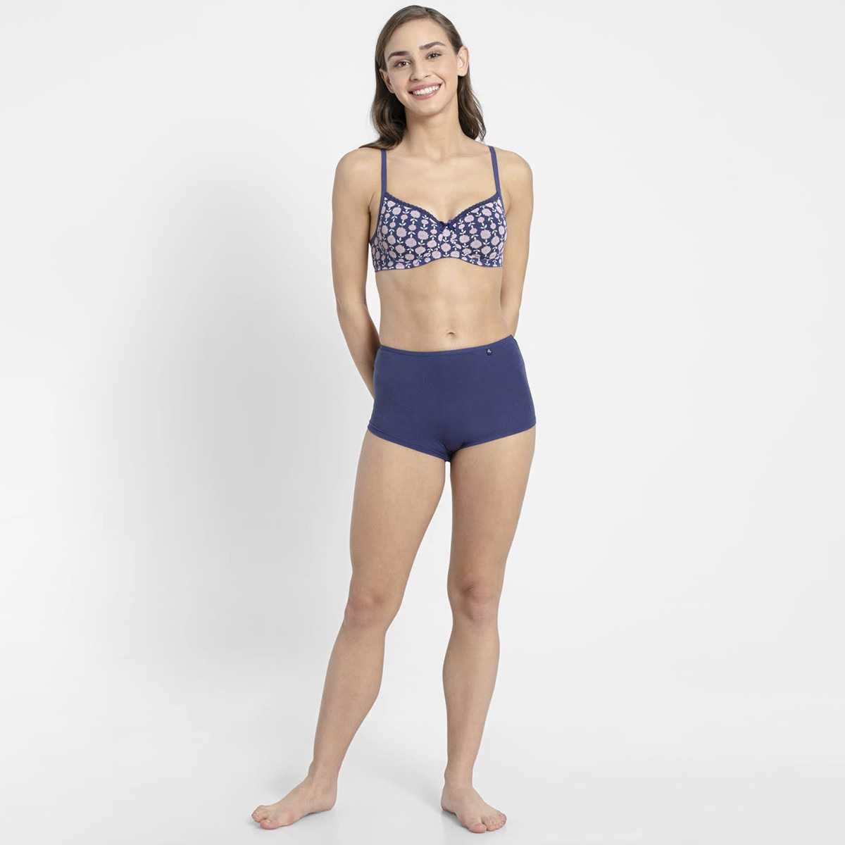 فيرو مودا أزرق تي شيرت-women-clothing-lingerie-bras-image-4