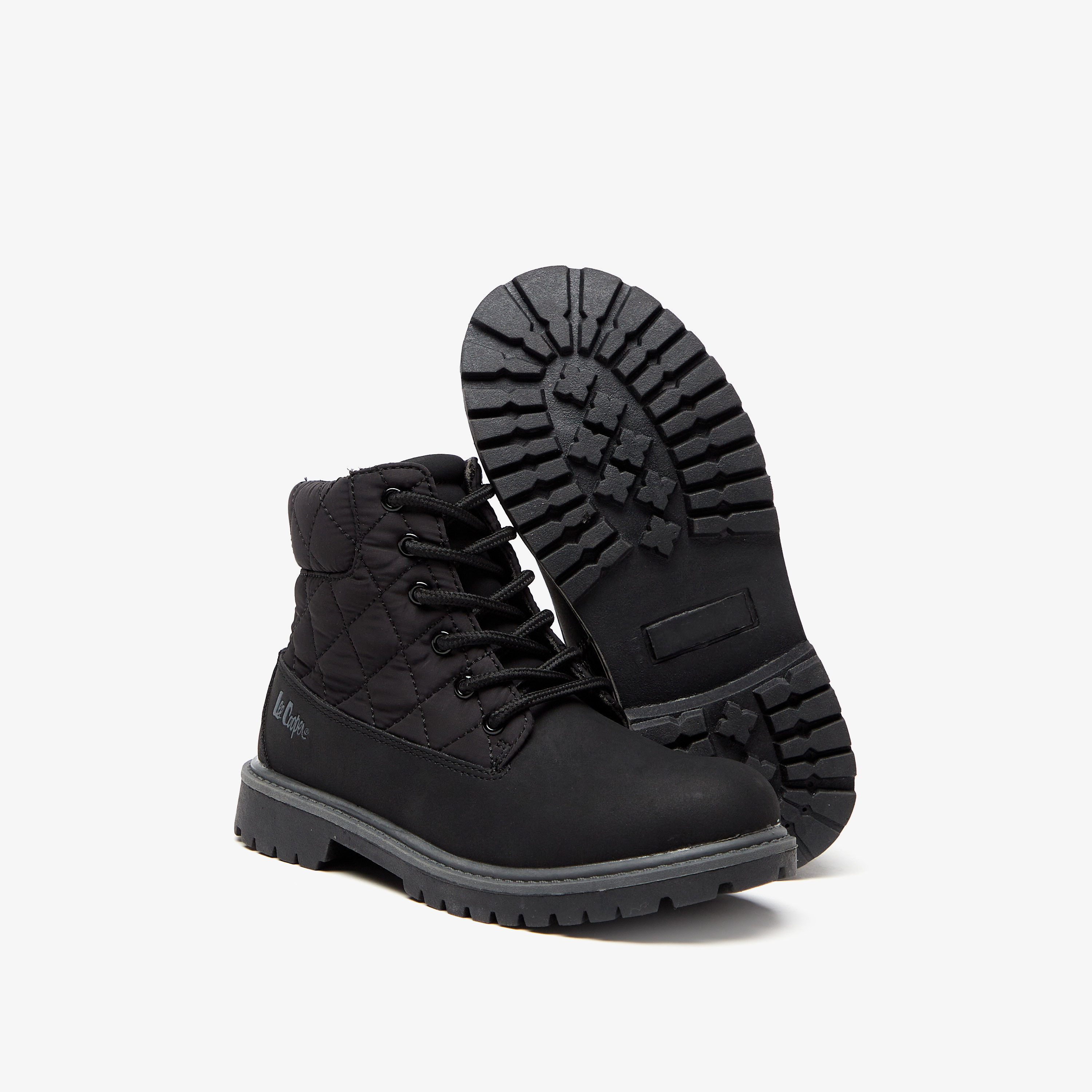 بوت كاحل بسحاب إغلاق للأولاد من لي كوبر-boys-shoes-boots-image-2