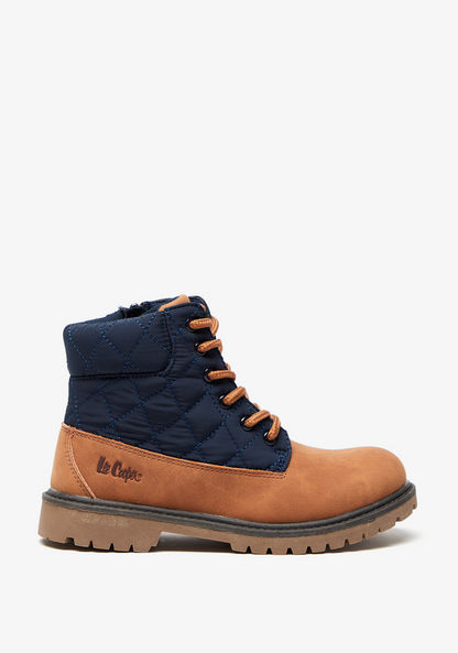 Lee Cooper Boys' High Cut Boots with Zip Closure-Boy%27s Boots-image-0