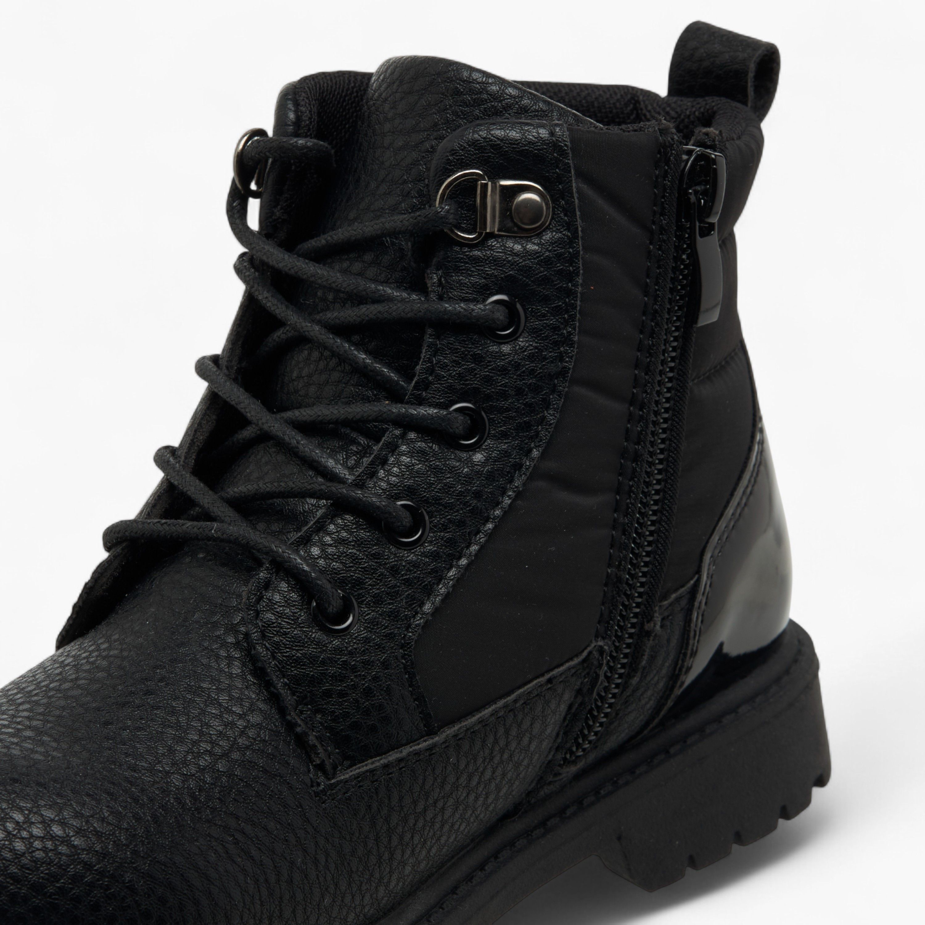 Flora Bella Girls Zipper Ankle Boots-girls-shoes-boots-image-5