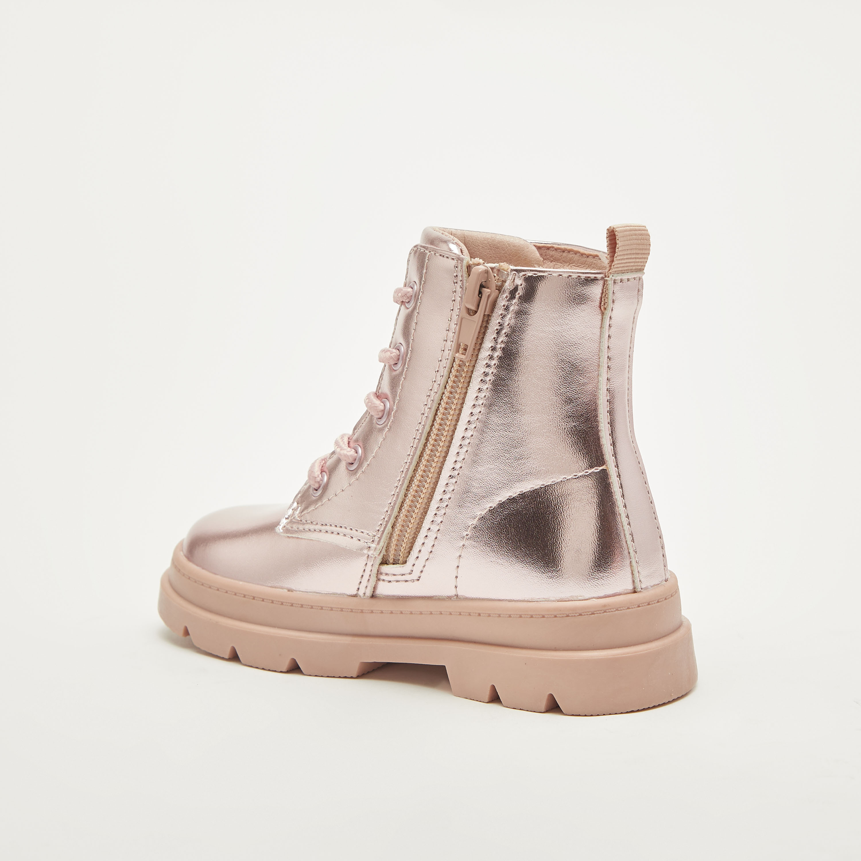بوت بطول الكاحل ورباط إغلاق وطبعات باربي-girls-shoes-boots-image-2