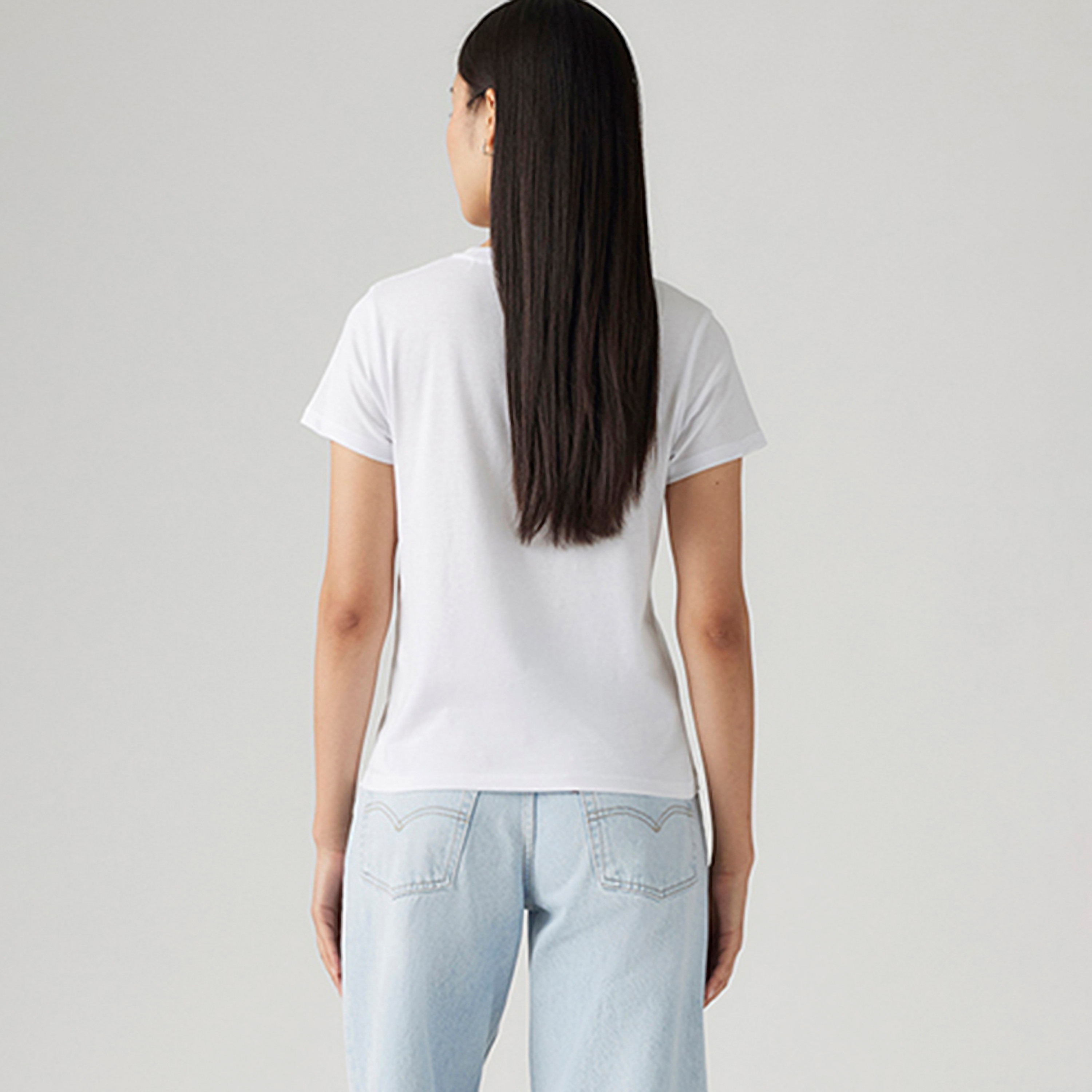 قميص ليفي النسائي بأكمام قصيرة الياقة العريضة-women-clothing-tshirts-image-4