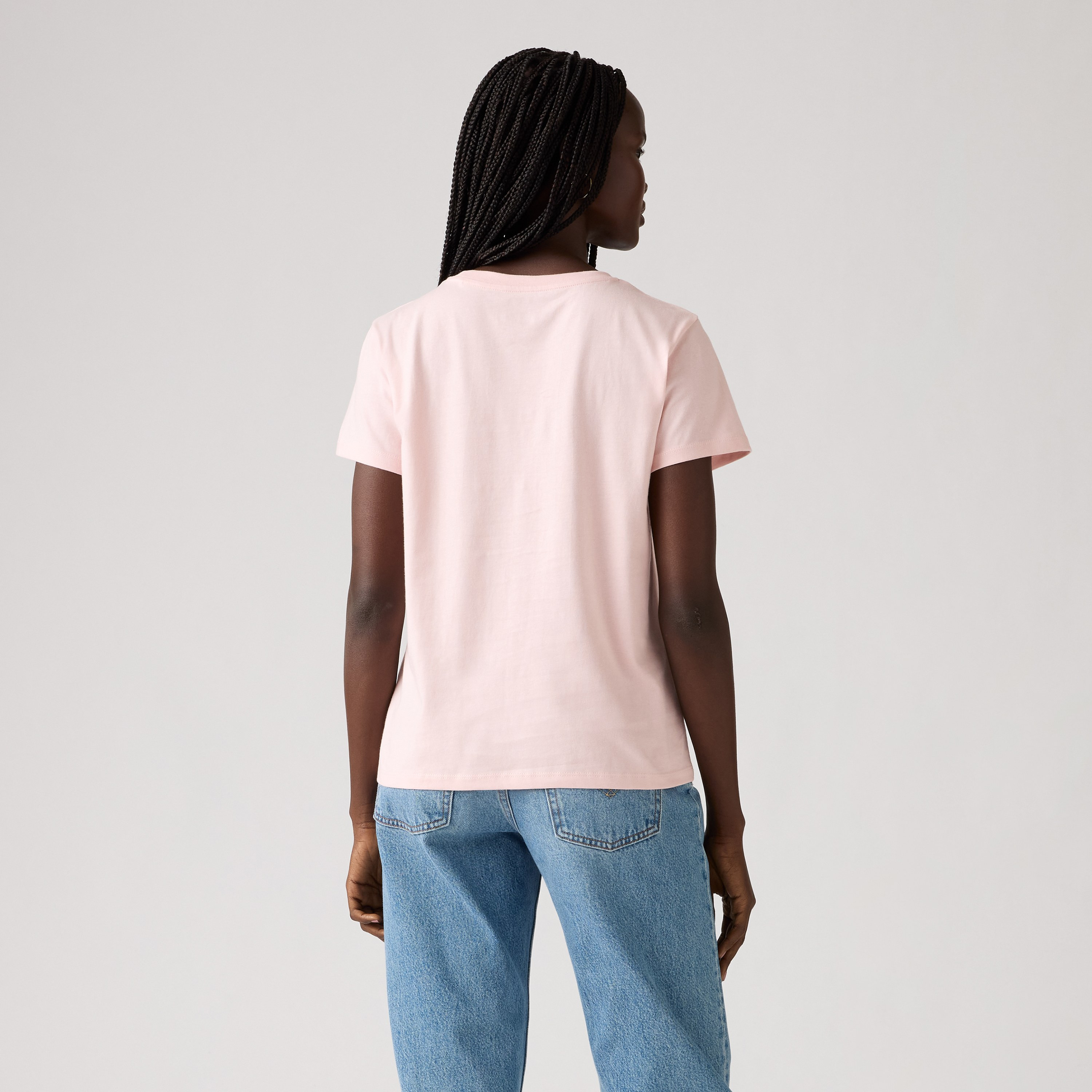 Levi's Embroidered Crew Neck Short Sleeves Women's T-shirt-women-clothing-tshirts-image-4