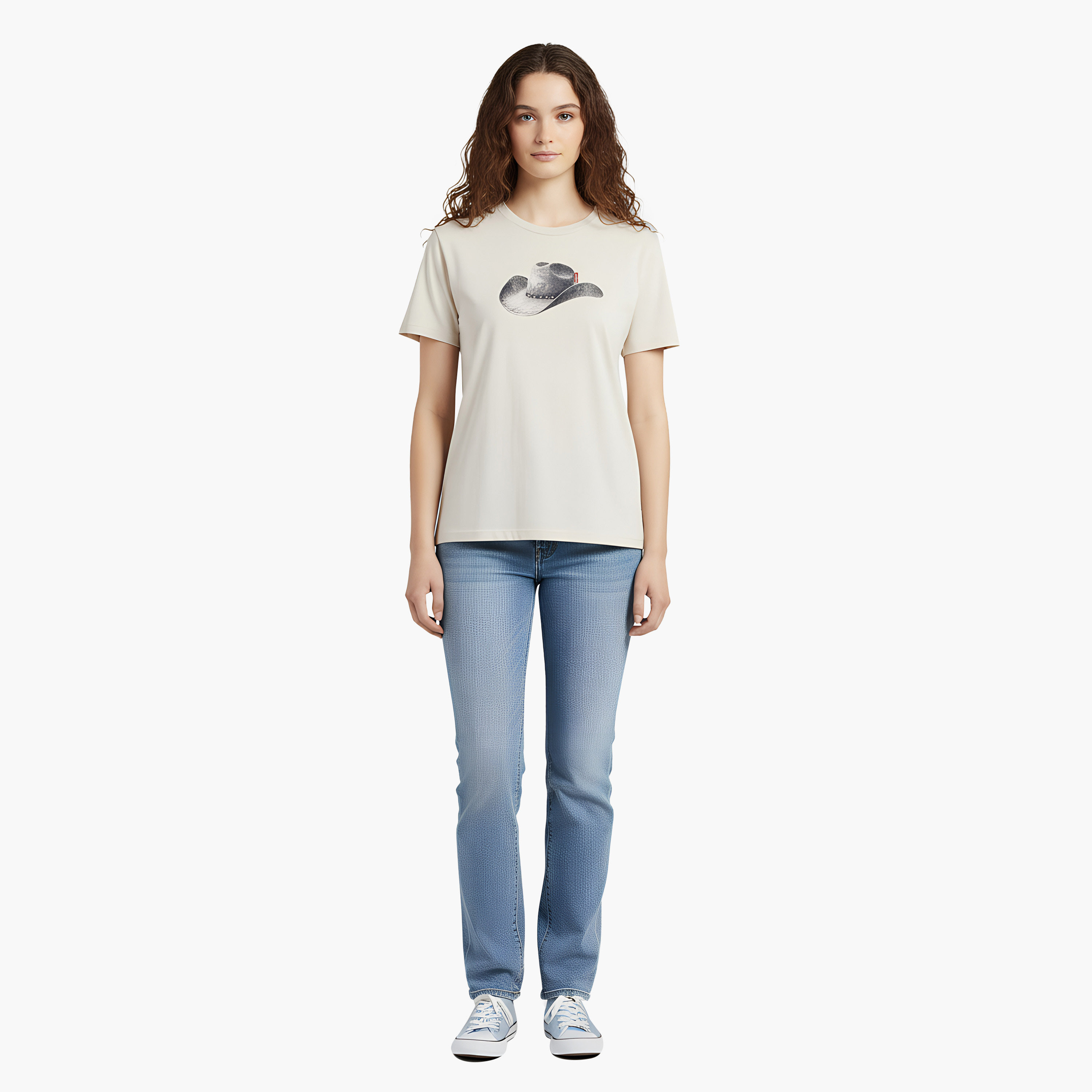 Levi's Graphic Print Crew Neck Short Sleeves Women's T-Shirt-women-clothing-tshirts-image-2