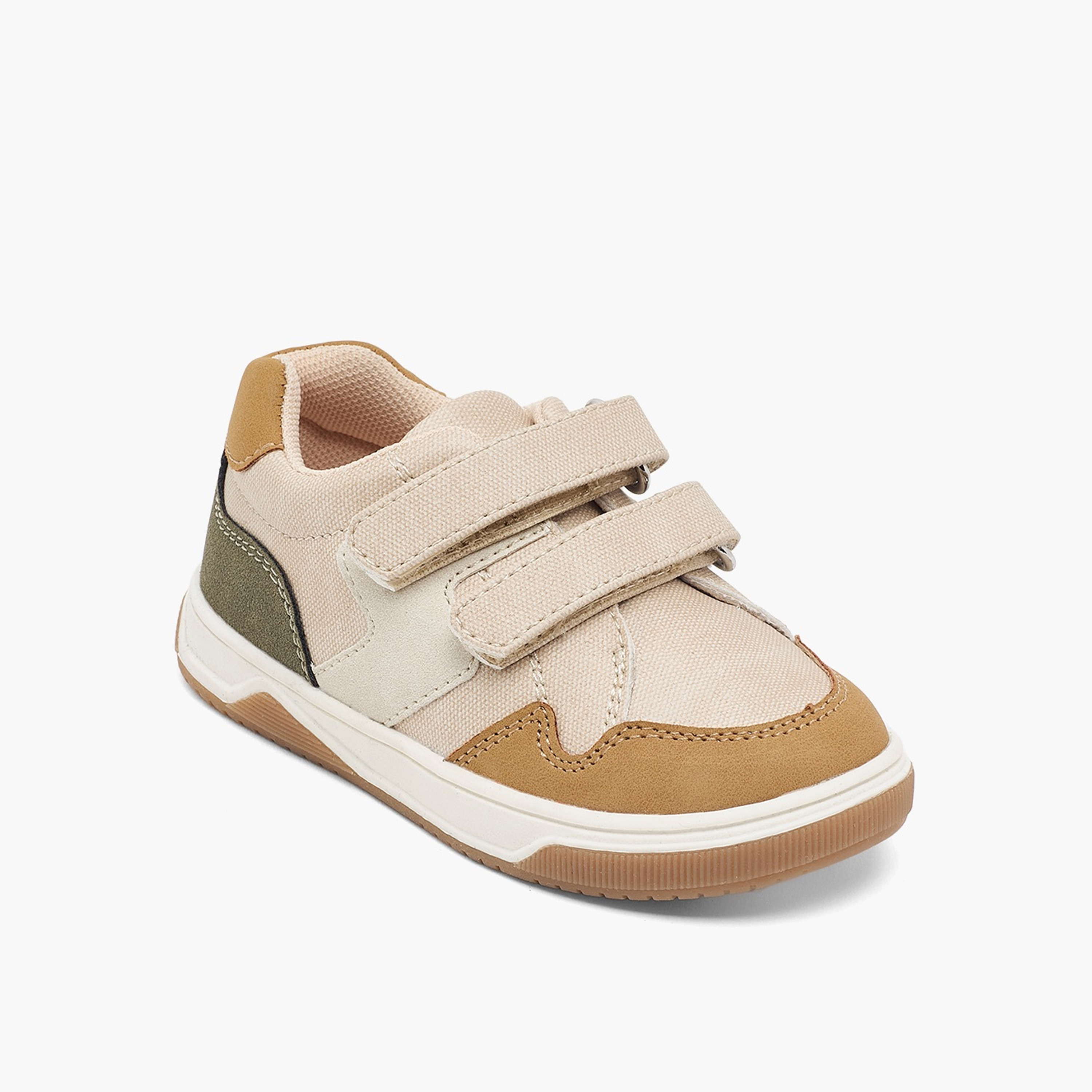 حذاء سنيكرز بقوالب ملوّنة وشريط إغلاق لاصق من بيرفيت-boys-shoes-sneakers-image-2