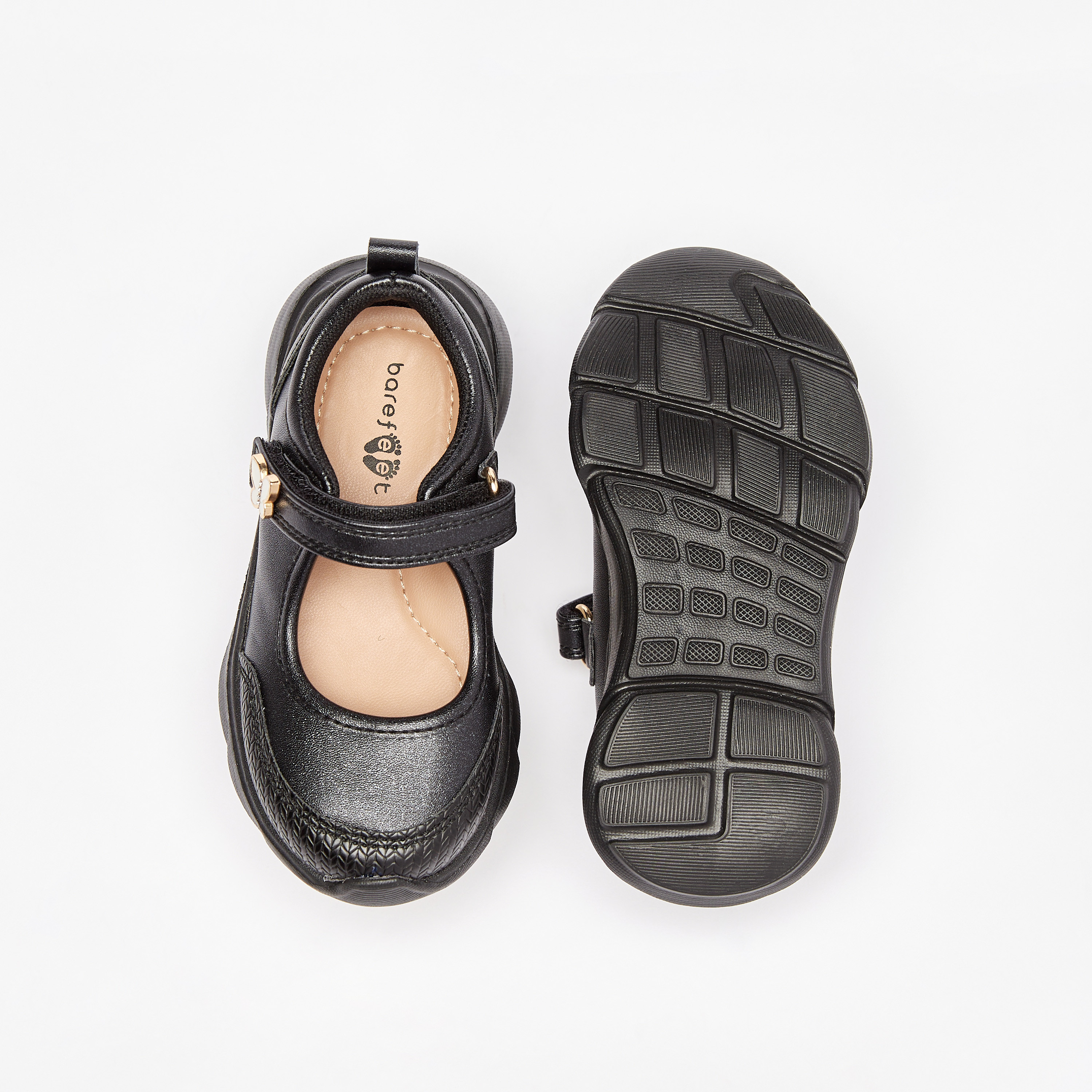 حذاء ماري جين خفيف الوزن بشريط إغلاق لاصق من بيرفيت-girls-shoes-maryjanes-image-4