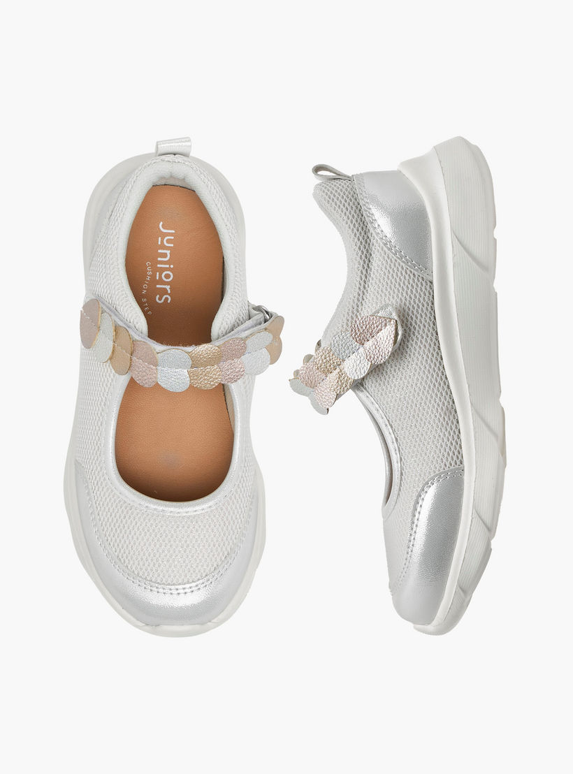 حذاء ماري جين بشريط إغلاق لاصق للبنات من جونيورز-girls-shoes-maryjanes-image-1
