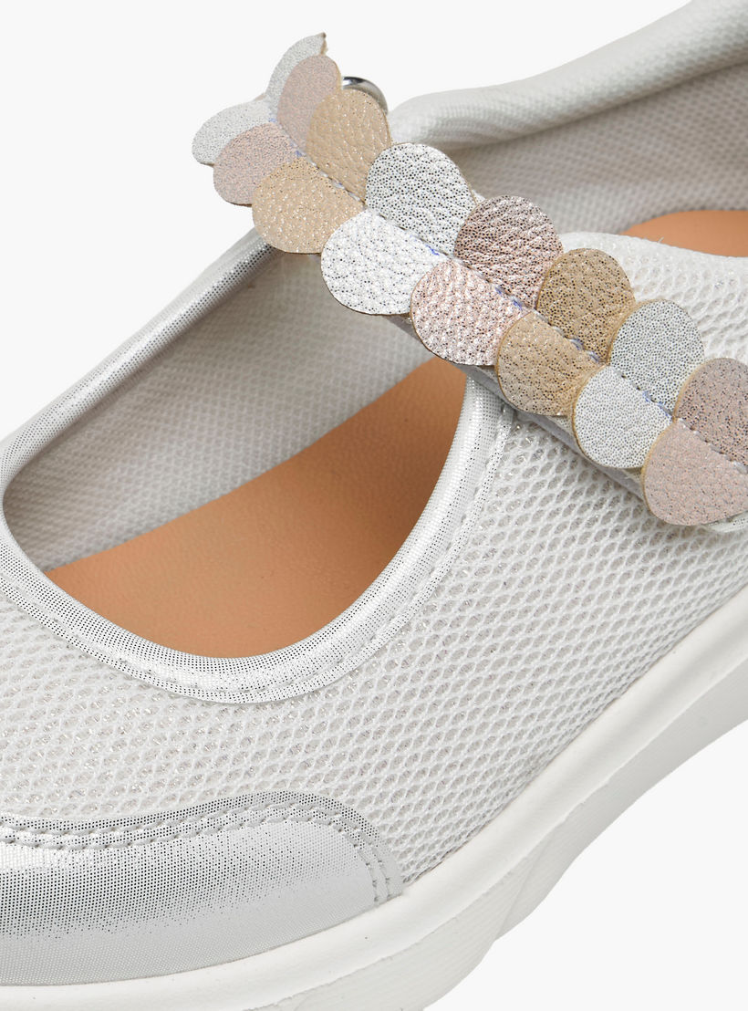 حذاء ماري جين بشريط إغلاق لاصق للبنات من جونيورز-girls-shoes-maryjanes-image-4