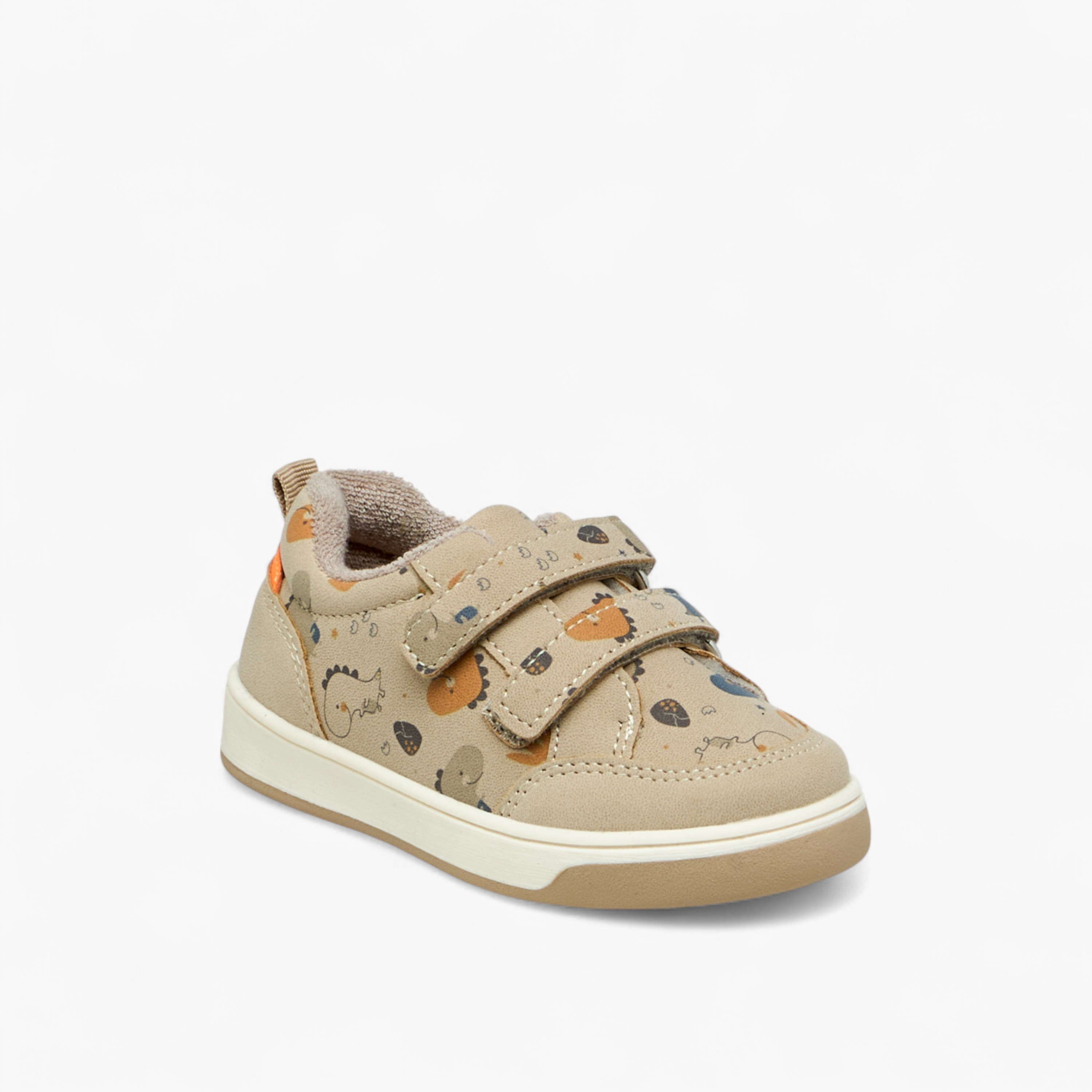 حذاء سنيكرز بشريط إغلاق لاصق وطبعات ديناصور من بيرفيت-boys-shoes-sneakers-image-2