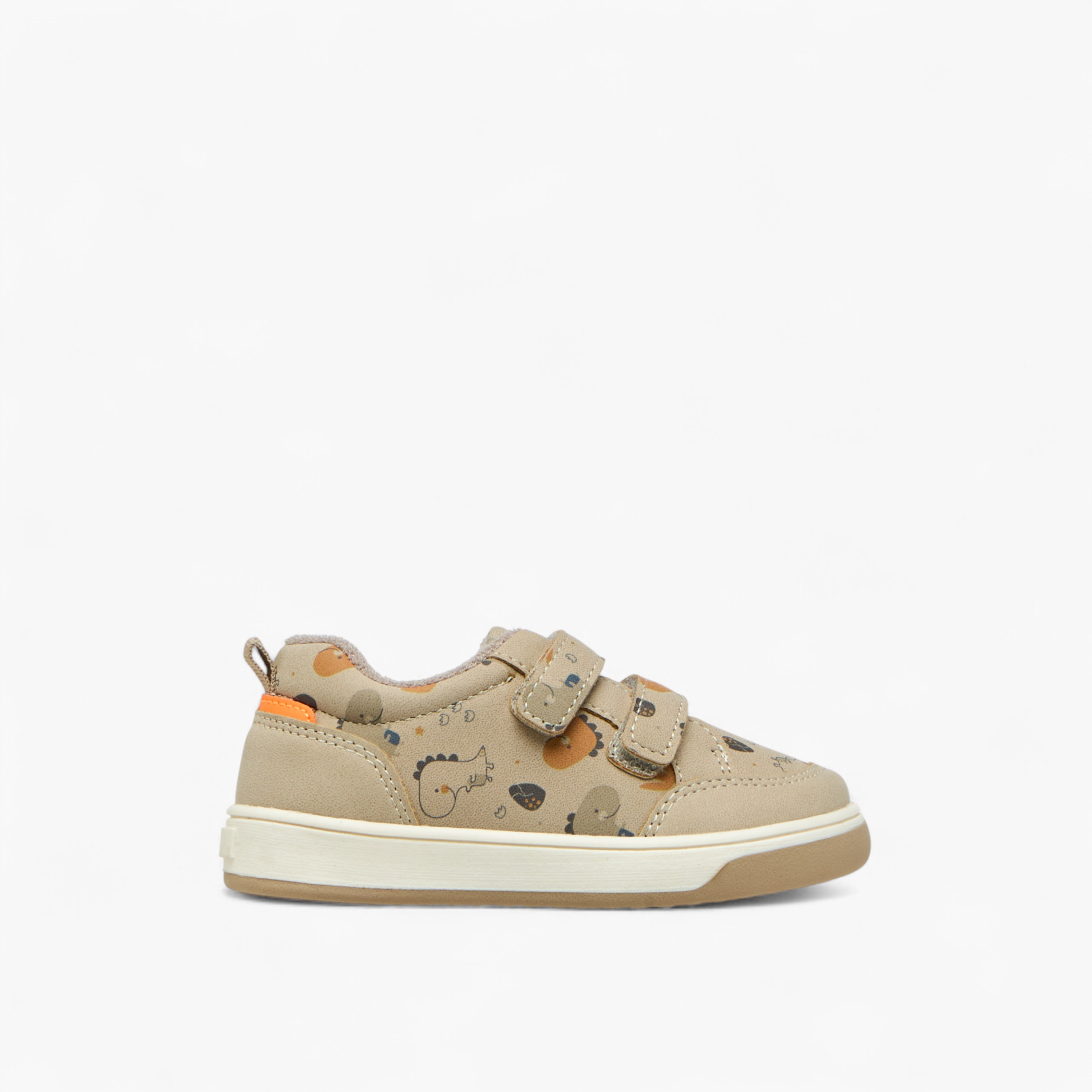 حذاء سنيكرز بشريط إغلاق لاصق وطبعات ديناصور من بيرفيت-boys-shoes-sneakers-image-3