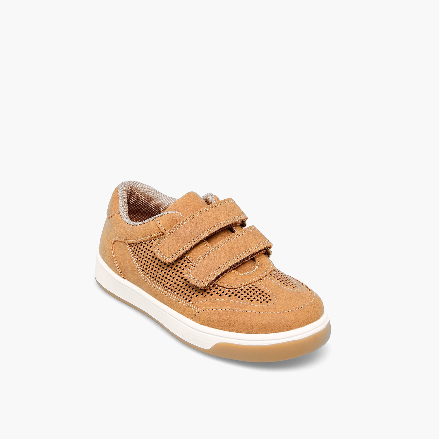 Juniors Boys Hook & Loop Ankle Sneakers-boys-shoes-sneakers-image-2