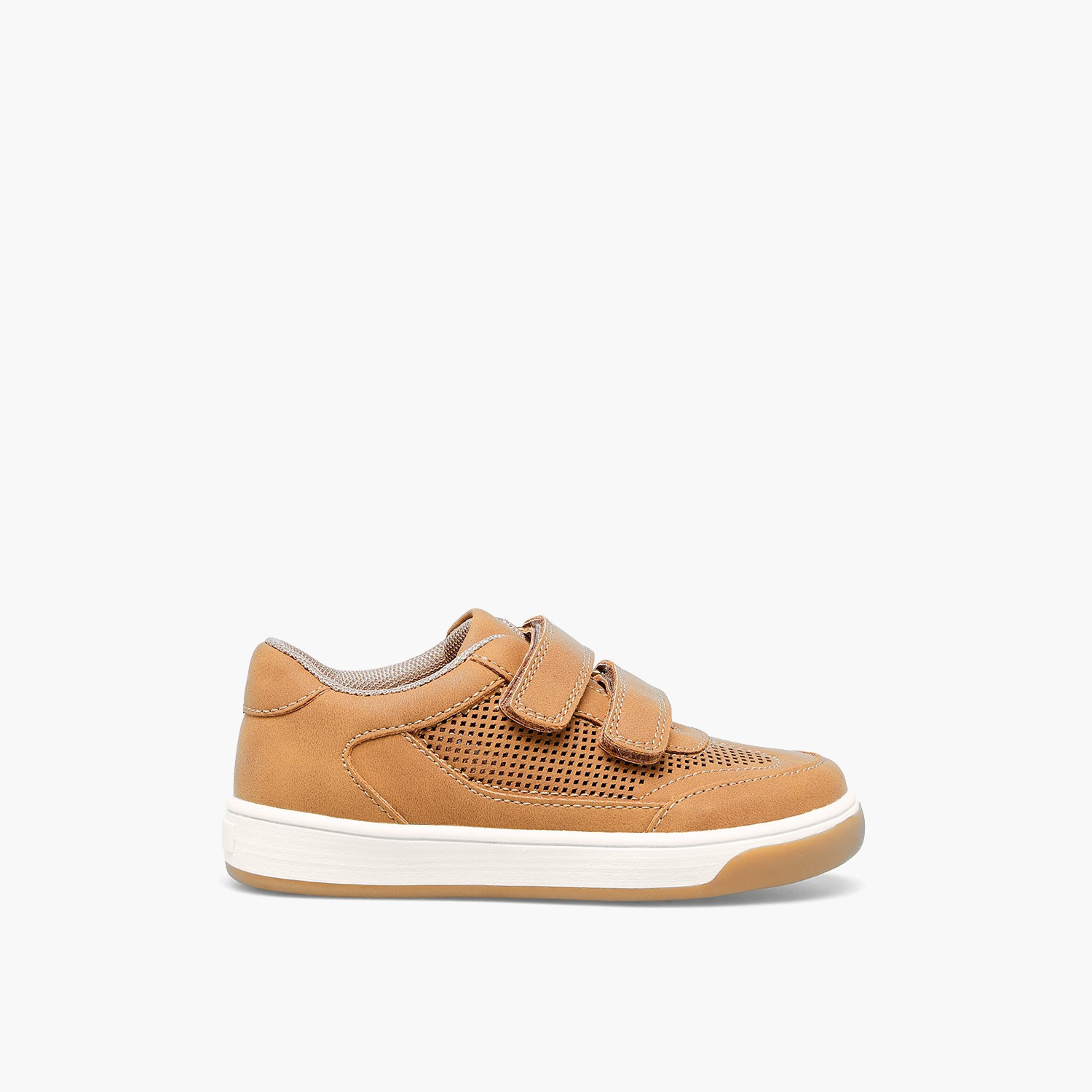 Juniors Boys Hook & Loop Ankle Sneakers-boys-shoes-sneakers-image-3