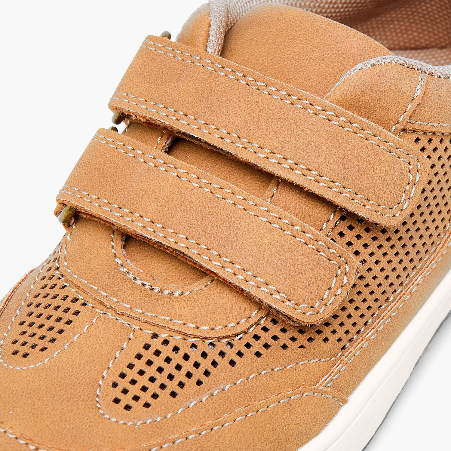 Juniors Boys Hook & Loop Ankle Sneakers-boys-shoes-sneakers-image-7