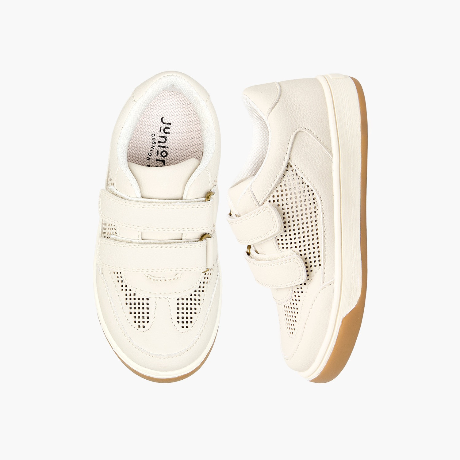 حذاء سنيكرز بشريط إغلاق لاصق للأولاد من جونيورز-boys-shoes-sneakers-image-1