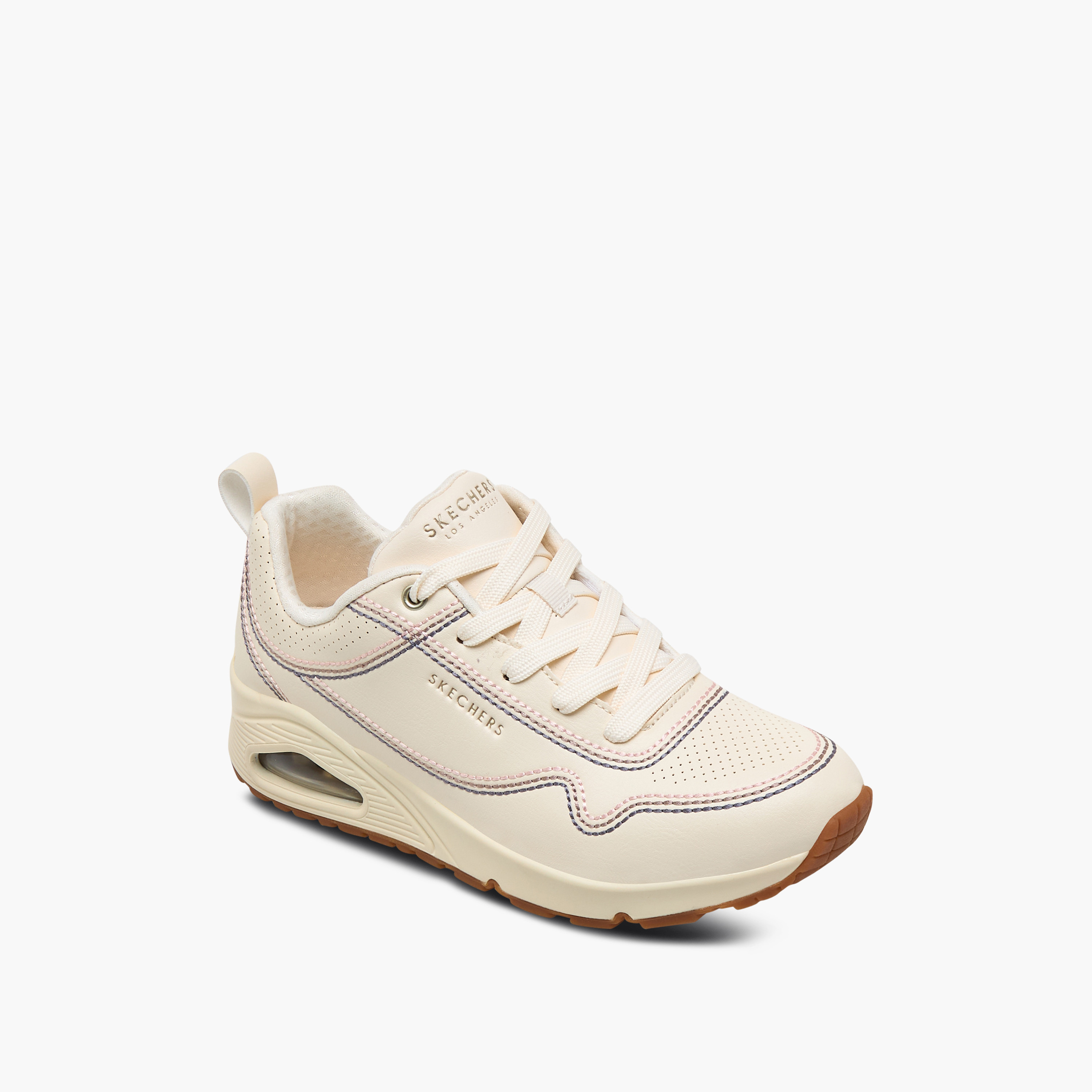 Skechers Women's UNO Lace-Up Low Ankle Sneakers 177022 | OE-sports-women-shoes-image-2