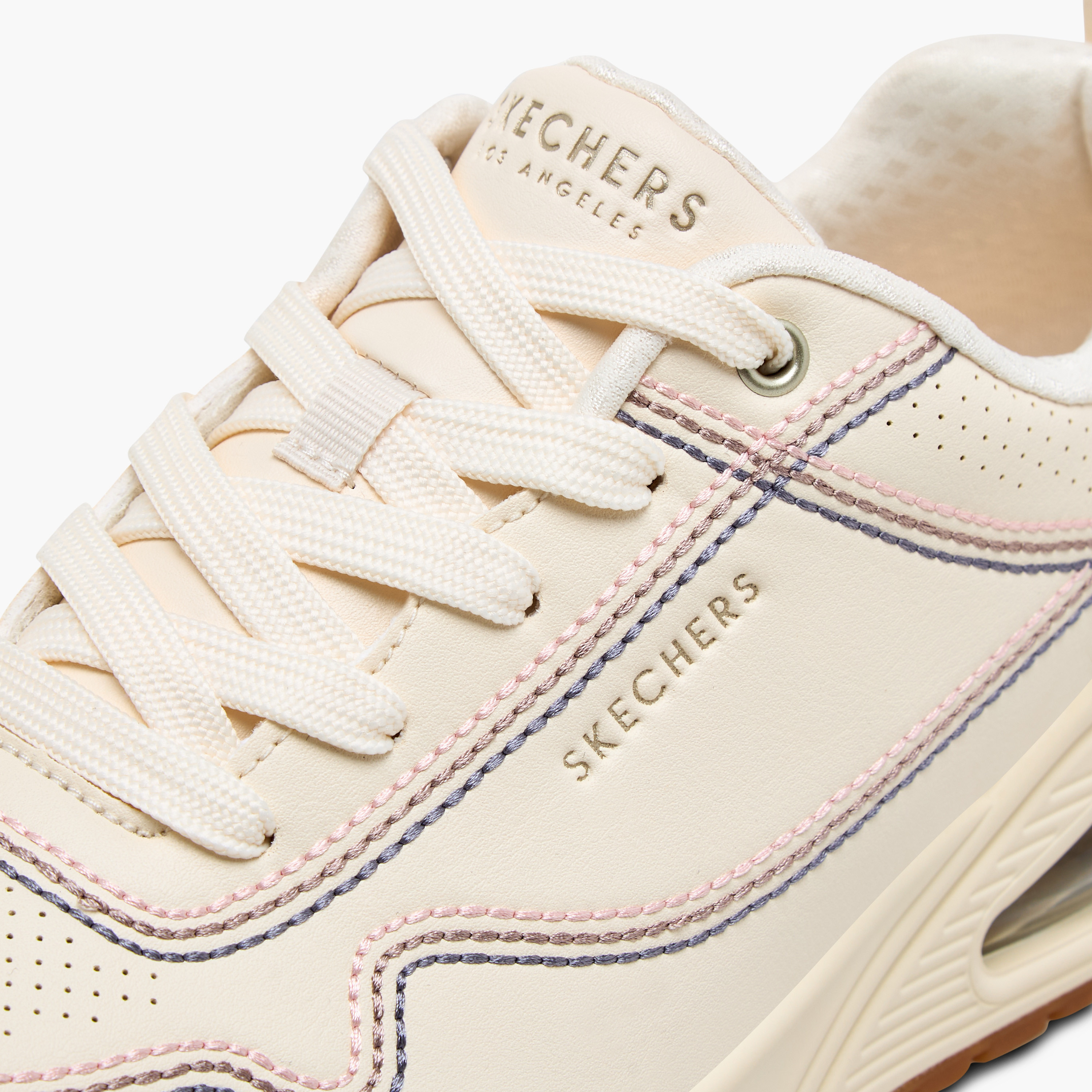 Skechers Women's UNO Lace-Up Low Ankle Sneakers 177022 | OE-sports-women-shoes-image-4