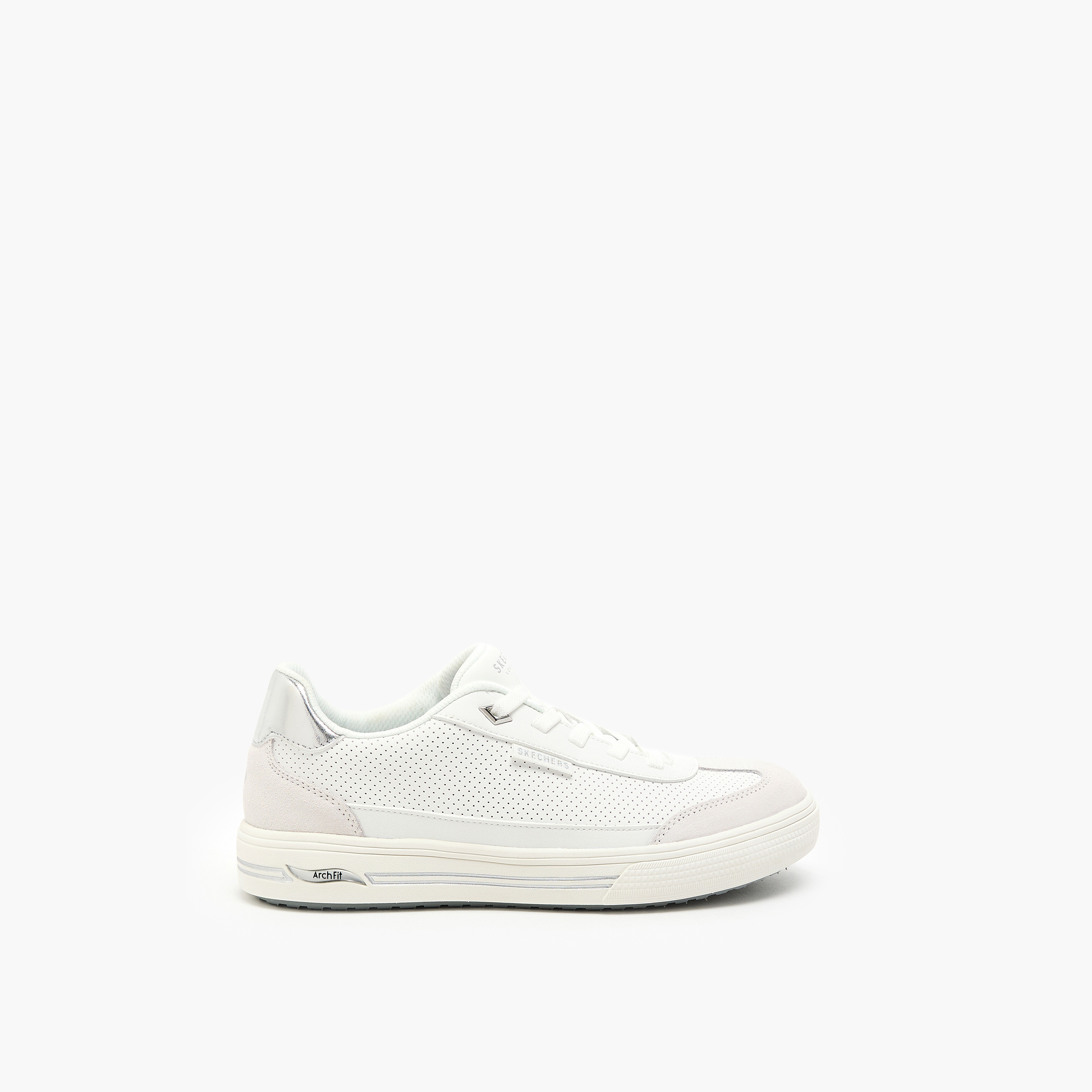 Skechers Women's Arch Fit Arcade Bungee Lace Low Ankle Sneakers 177204 | OE-sports-women-shoes-image-3