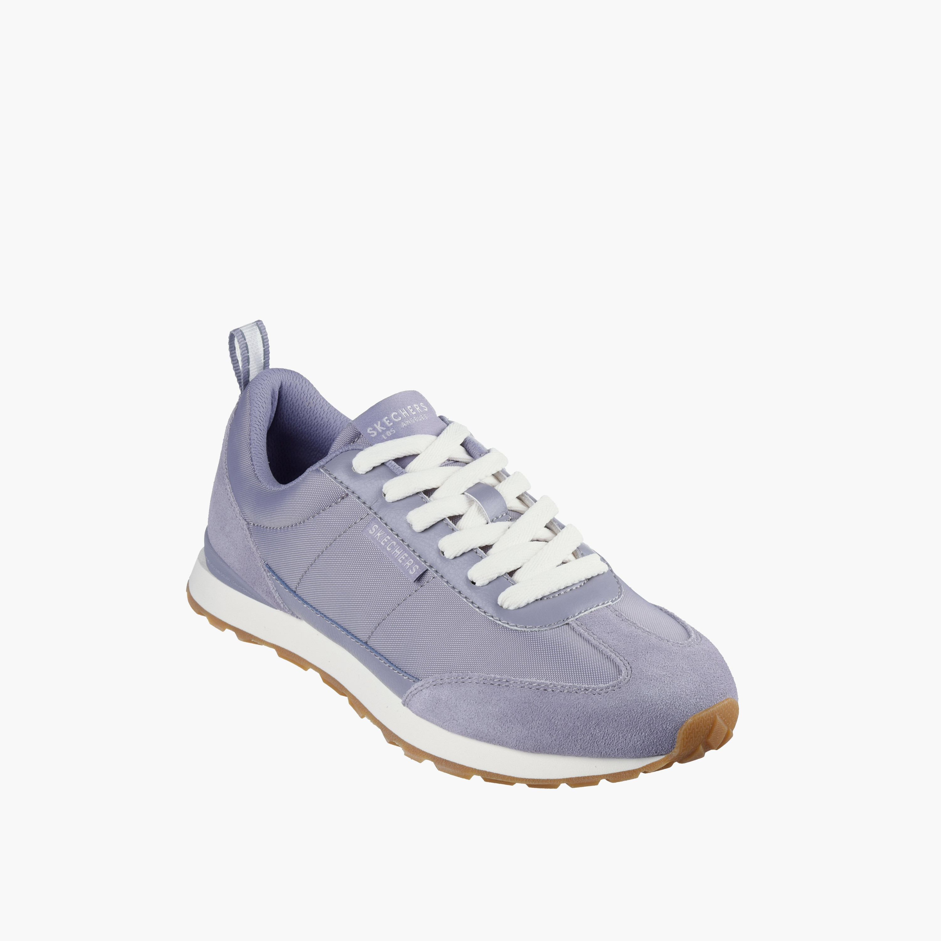 حذاء سنيكرز جلد برباط إغلاق بطول الكاحل للنساء من سكيتشرز-women-shoes-sneakers-image-1