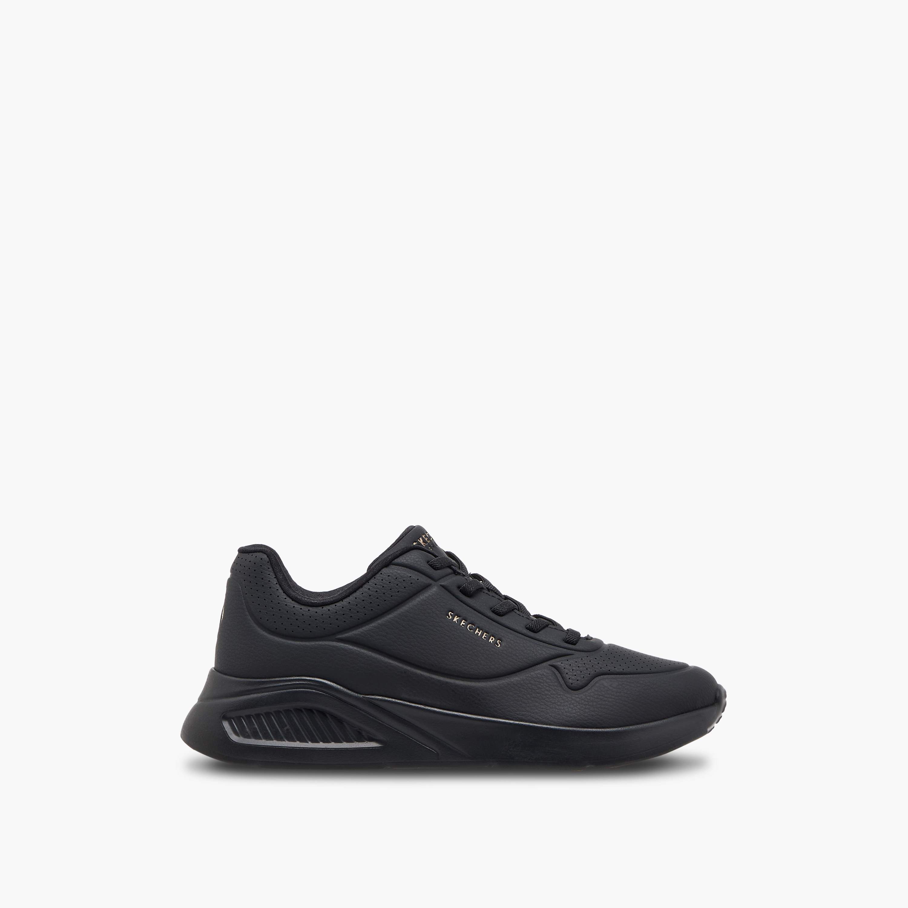 Skechers Women's Uno Lite Lace-Up Low Ankle Sneakers 177289 | OE-sports-women-shoes-image-3