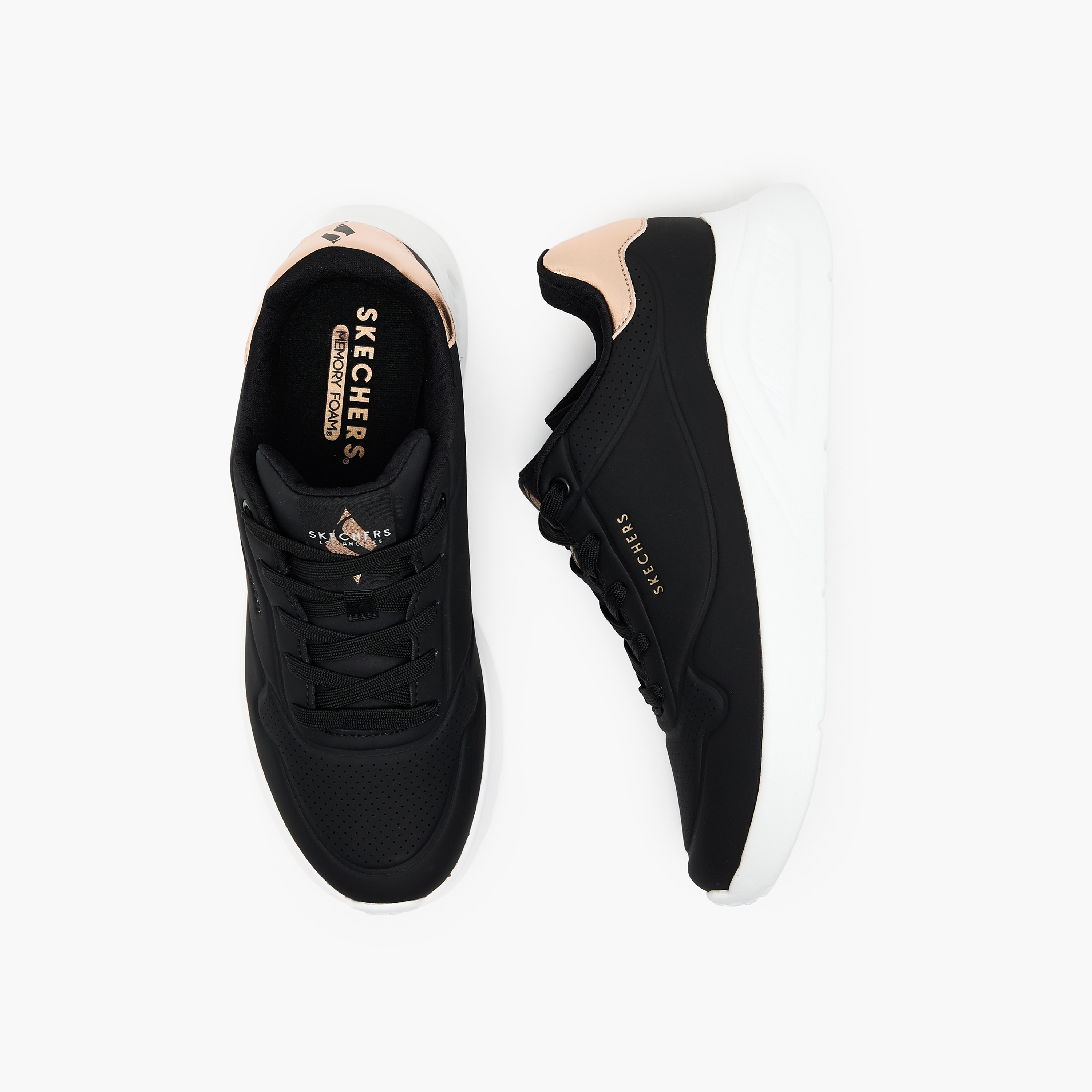سكيتشرز- حذاء رياضي للنساء أونو لايت بانجي برباط وكاحل منخفض 177291 | OE-sports-women-shoes-image-1