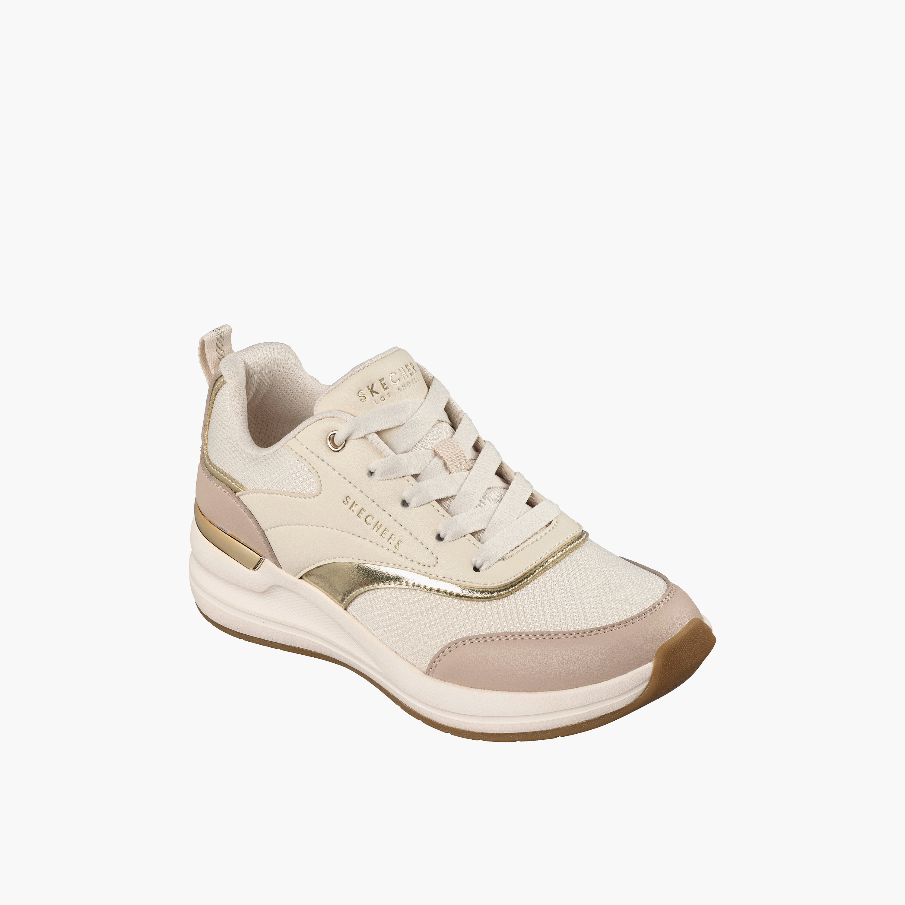 Skechers Women BILLION 2 Lace-Up Ankle Sneakers-women-shoes-sneakers-image-1