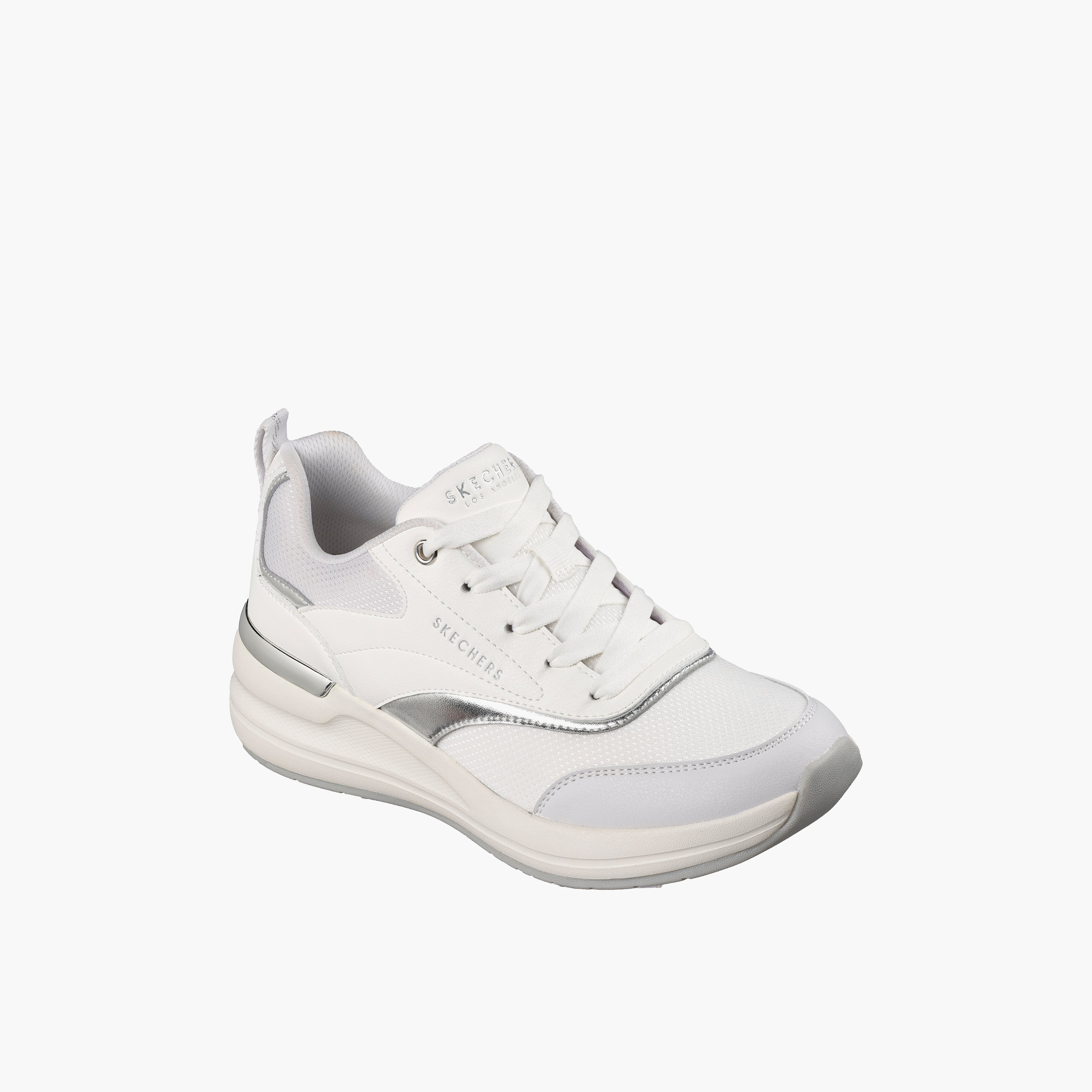 Skechers Women BILLION 2 Lace-Up Ankle Sneakers-women-shoes-sneakers-image-1